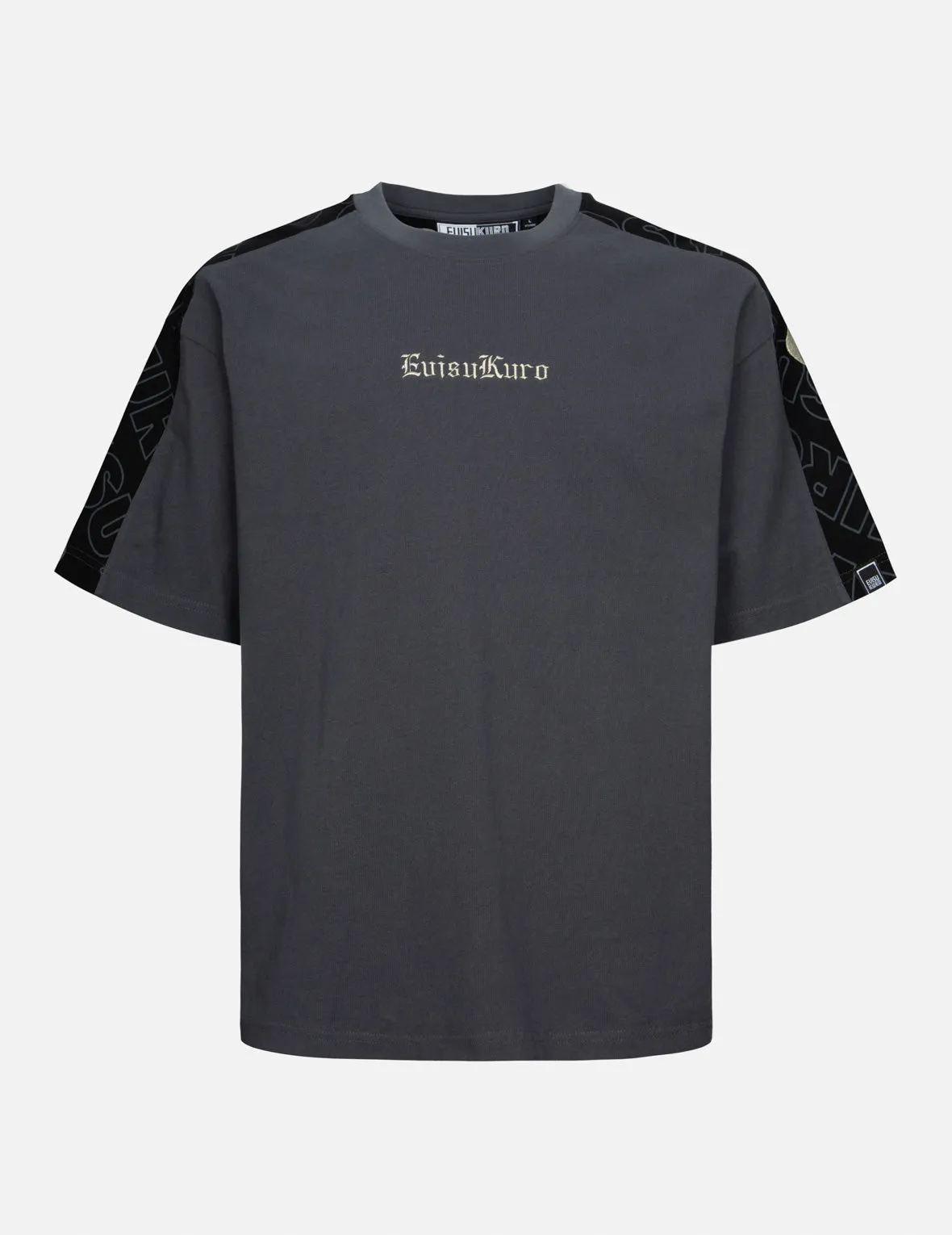 SPRING/ SUMMER COLLECTION 2025 Allover EVISUKURO Print and Embroidery Loose Fit T-Shirt