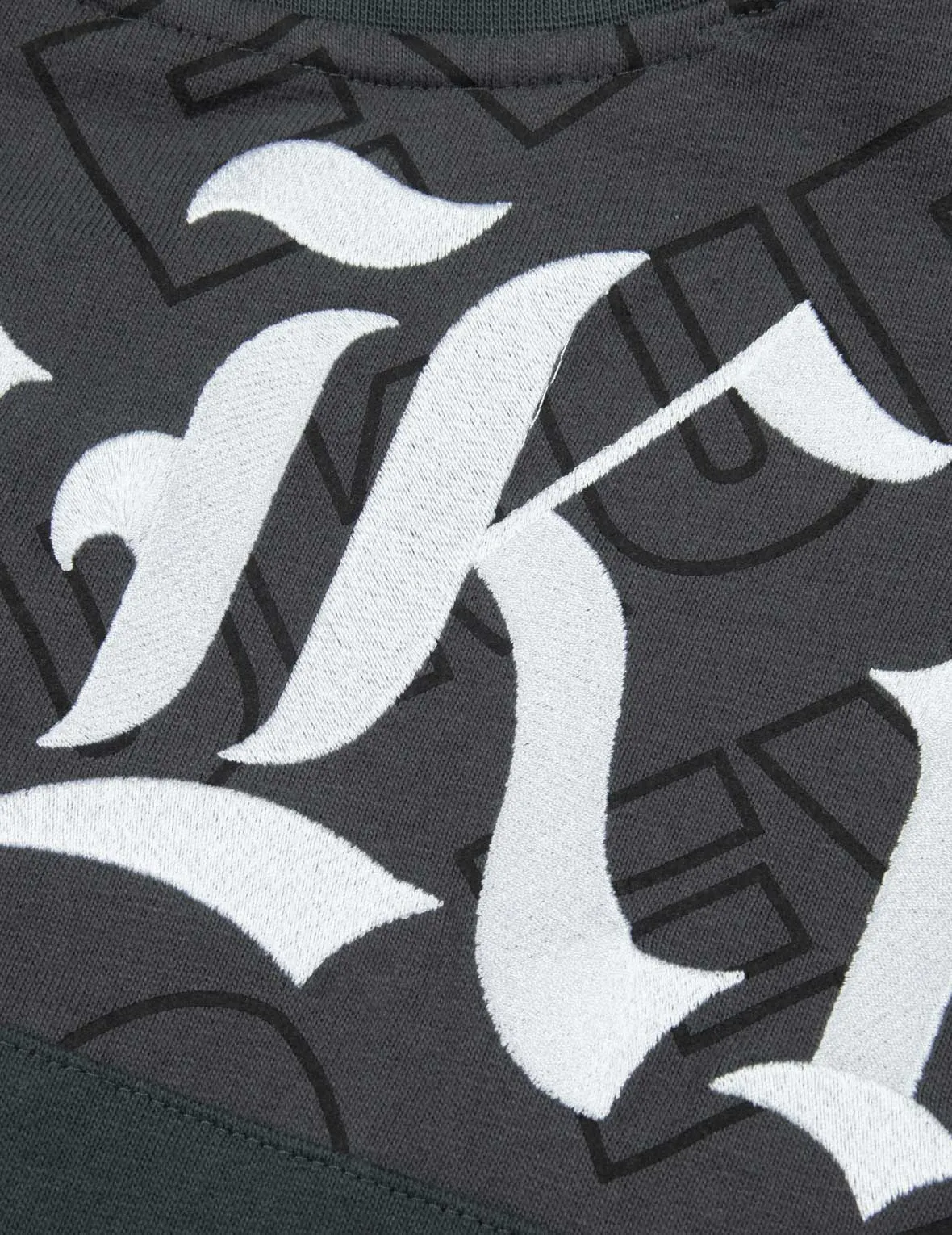 SPRING/ SUMMER COLLECTION 2025 Allover EVISUKURO Print and Embroidery Loose Fit T-Shirt