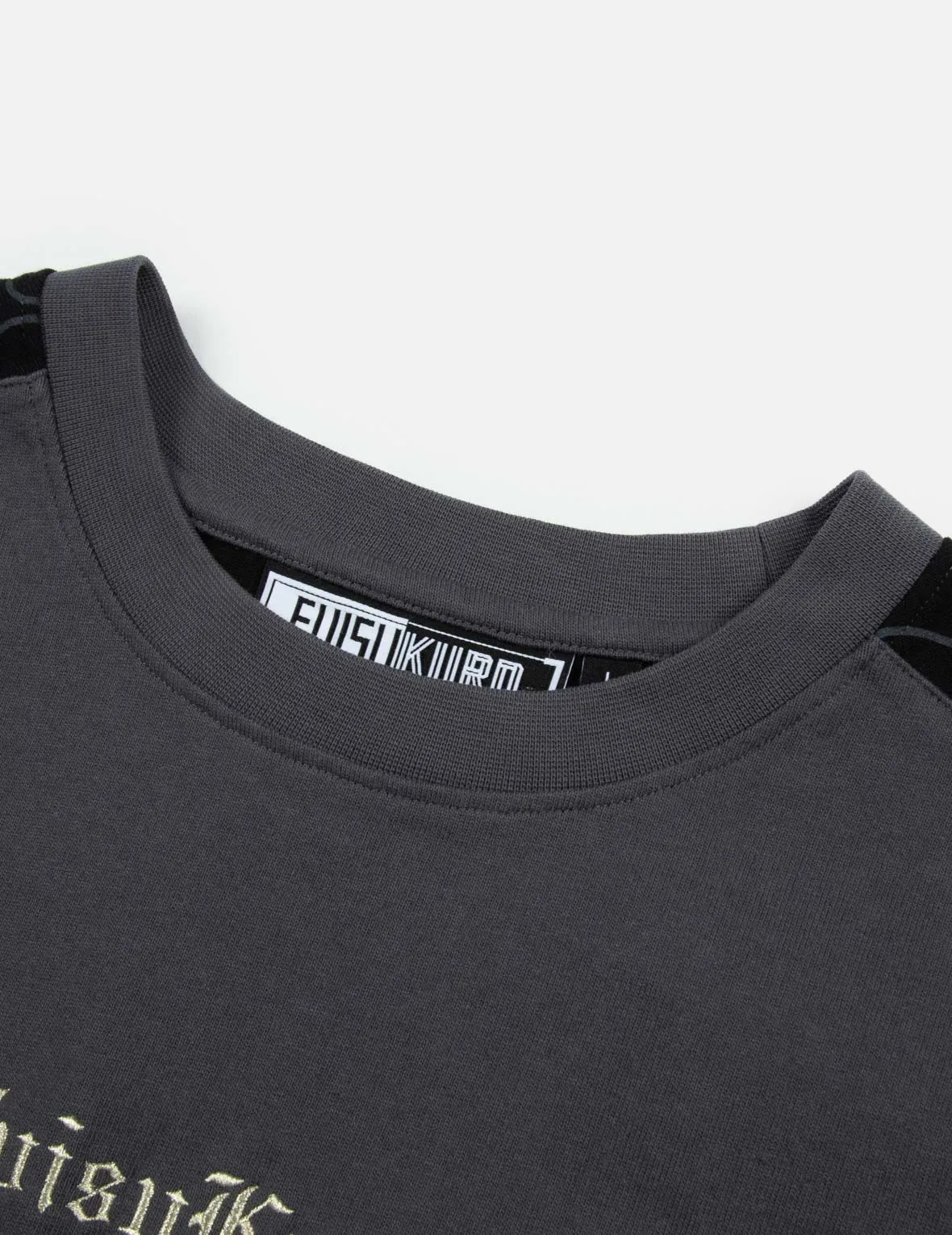 SPRING/ SUMMER COLLECTION 2025 Allover EVISUKURO Print and Embroidery Loose Fit T-Shirt