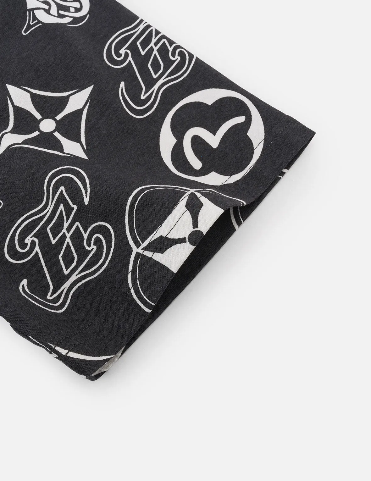 SPRING/ SUMMER COLLECTION 2025 Allover Multi-logo Print Loose Fit T-shirt