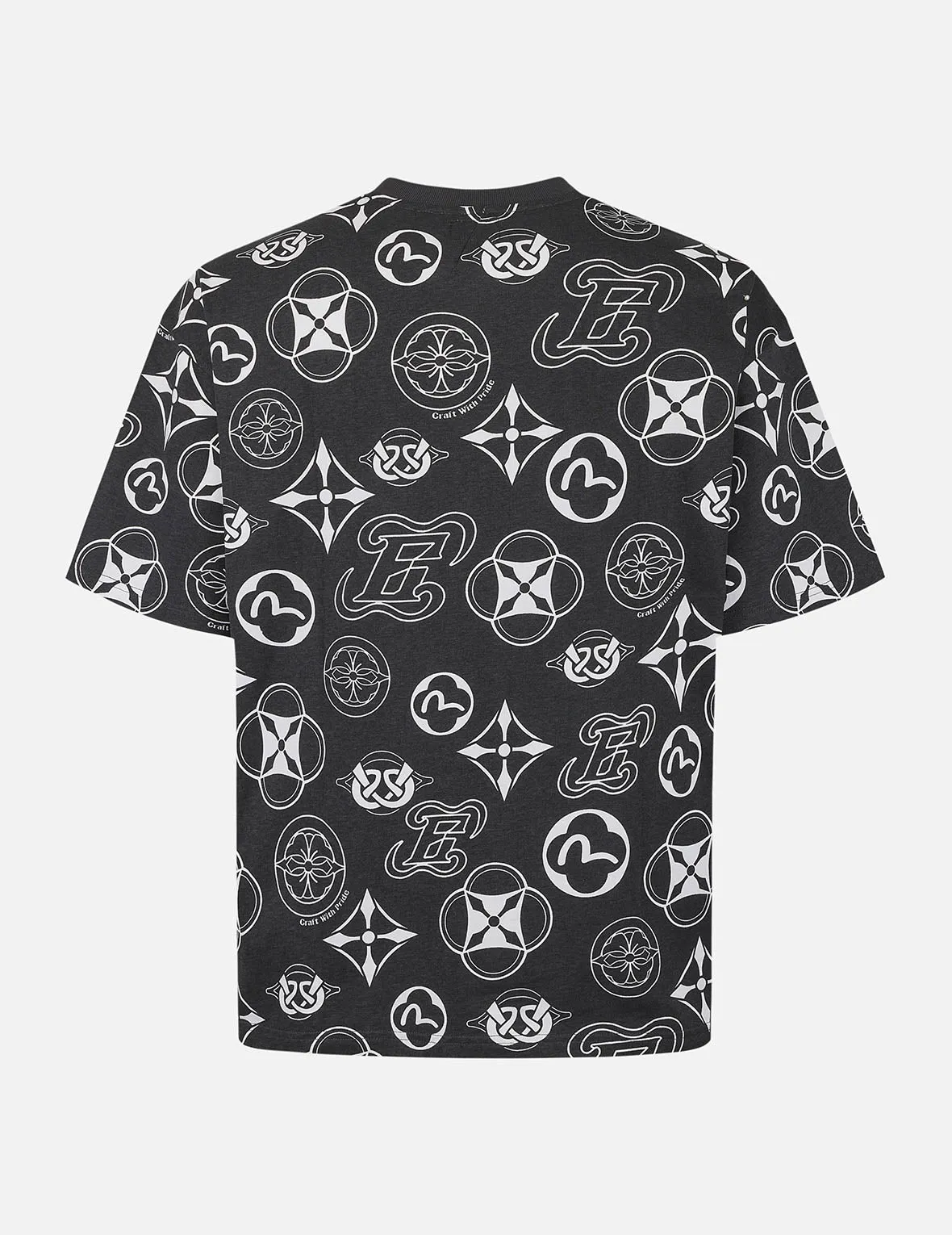 SPRING/ SUMMER COLLECTION 2025 Allover Multi-logo Print Loose Fit T-shirt