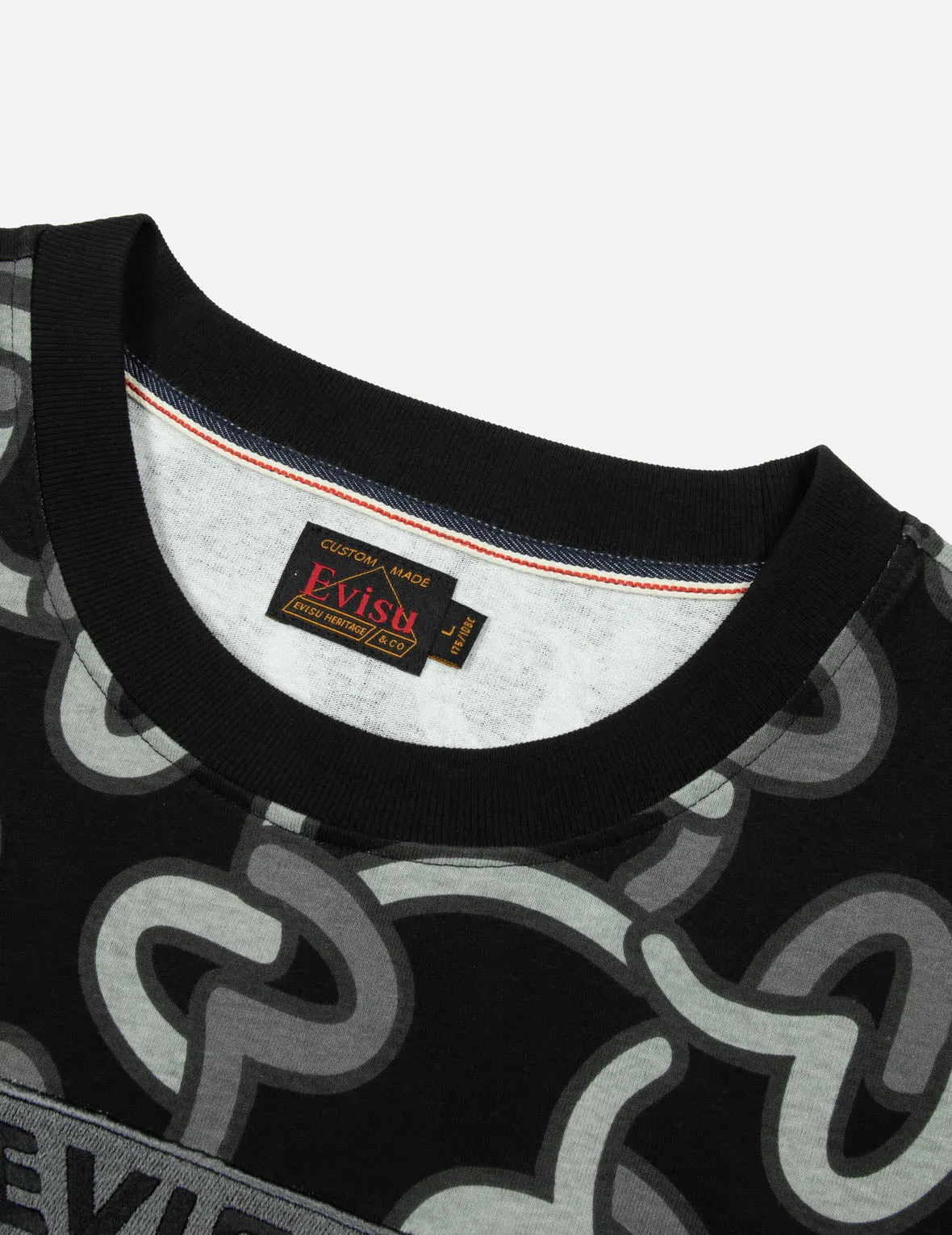 SPRING/ SUMMER COLLECTION 2025 Allover Overlapping Seagull Print Regular Fit T-Shirt