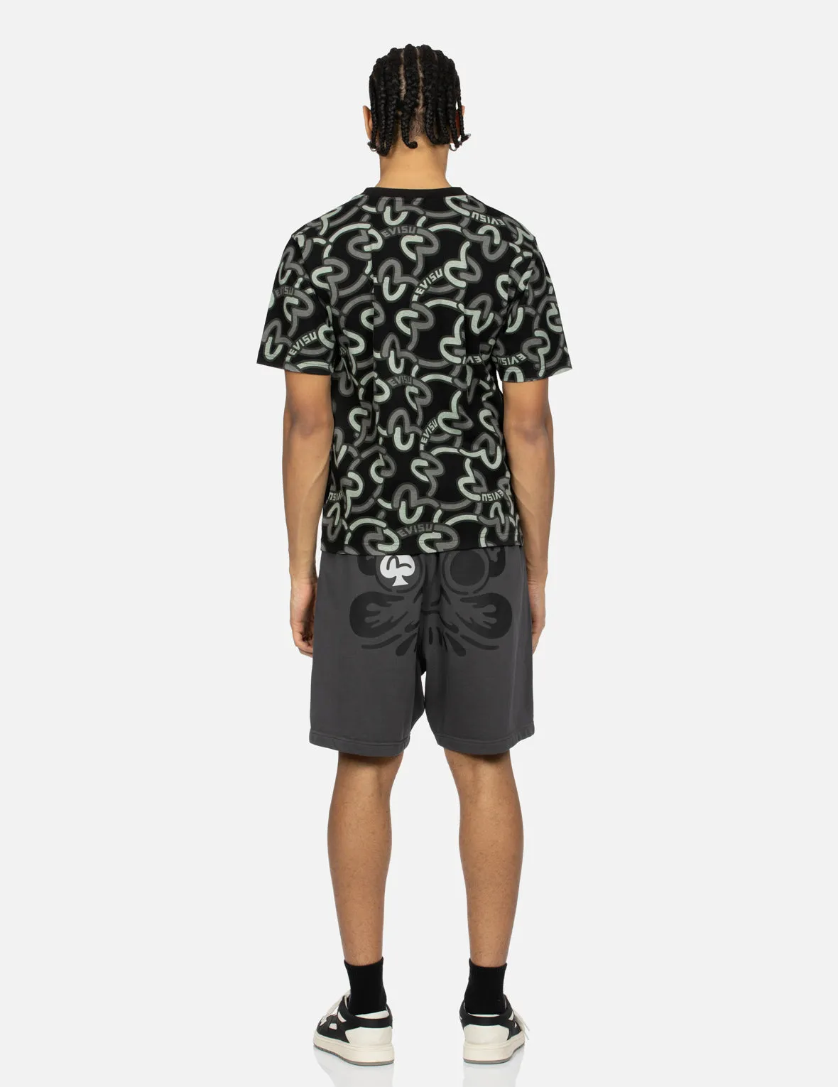 SPRING/ SUMMER COLLECTION 2025 Allover Overlapping Seagull Print Regular Fit T-Shirt