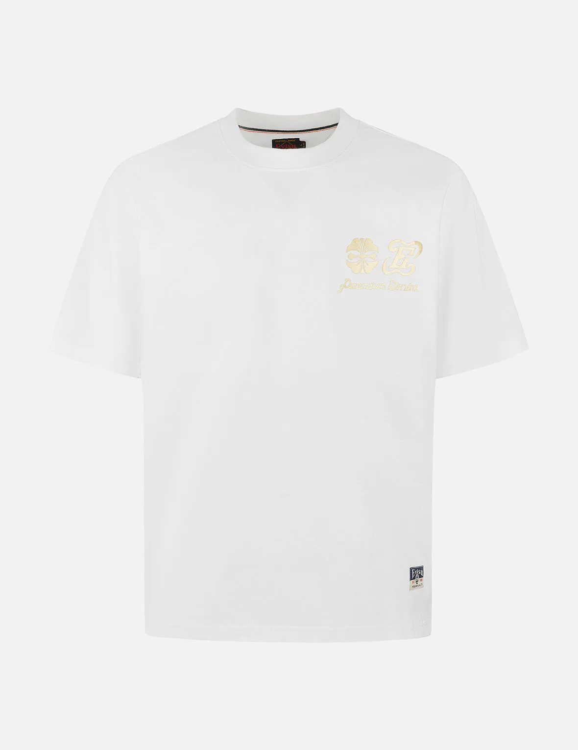 SPRING/ SUMMER COLLECTION 2025 Artistic Brush Daicock Print Relax Fit T-Shirt
