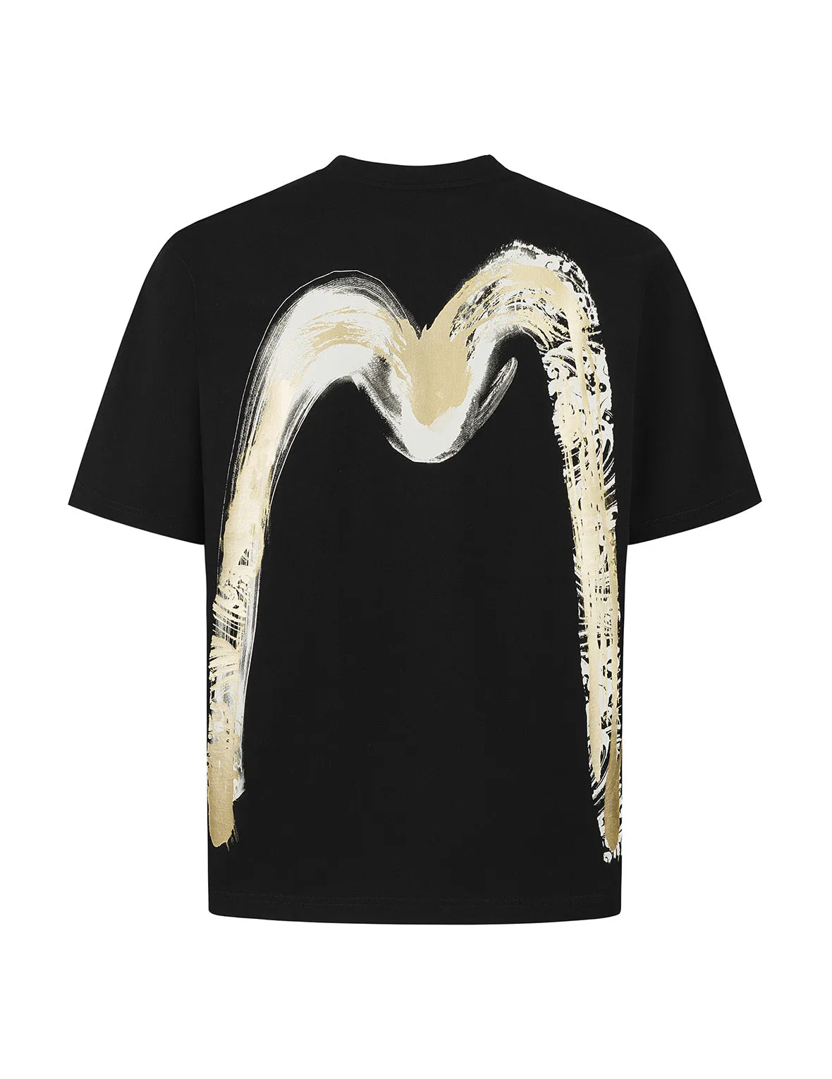 SPRING/ SUMMER COLLECTION 2025 Artistic Brush Daicock Print Relax Fit T-Shirt