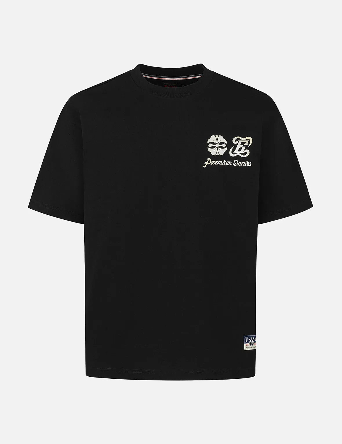 SPRING/ SUMMER COLLECTION 2025 Artistic Brush Daicock Print Relax Fit T-Shirt