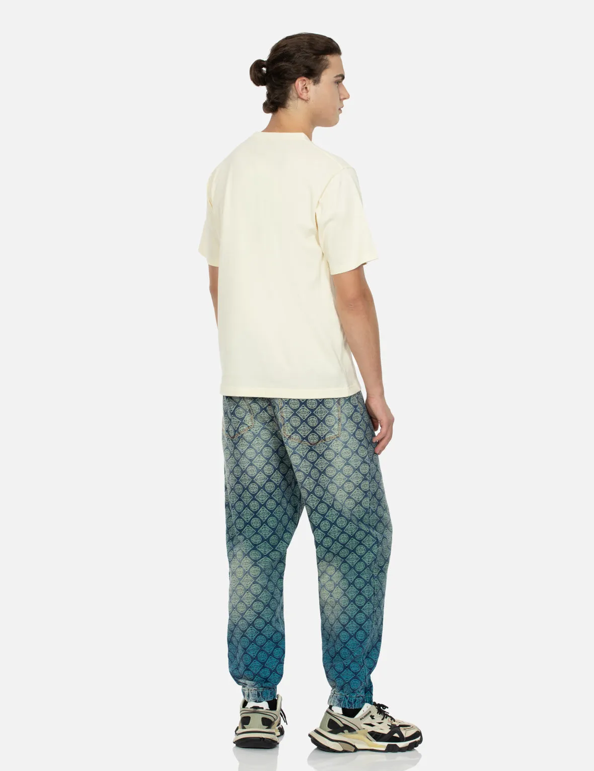 SPRING/ SUMMER COLLECTION 2025 Auspicious Cloud Embroidery Regular Fit T-shirt