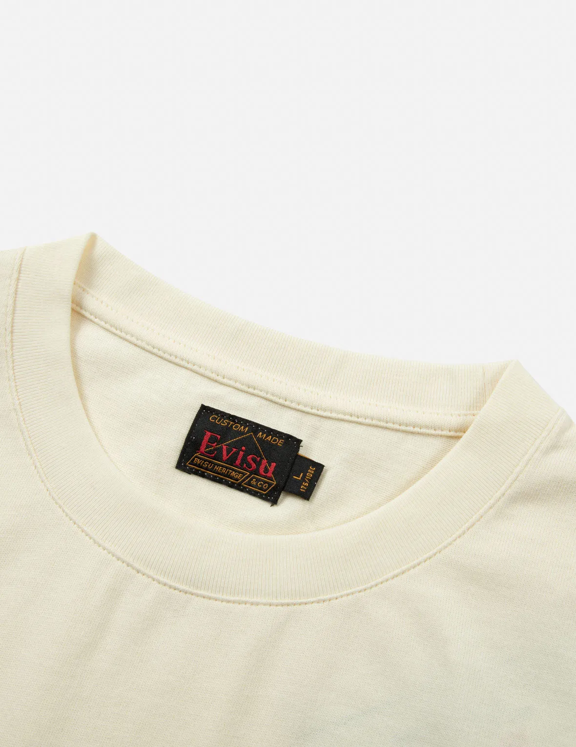 SPRING/ SUMMER COLLECTION 2025 Auspicious Cloud Embroidery Regular Fit T-shirt