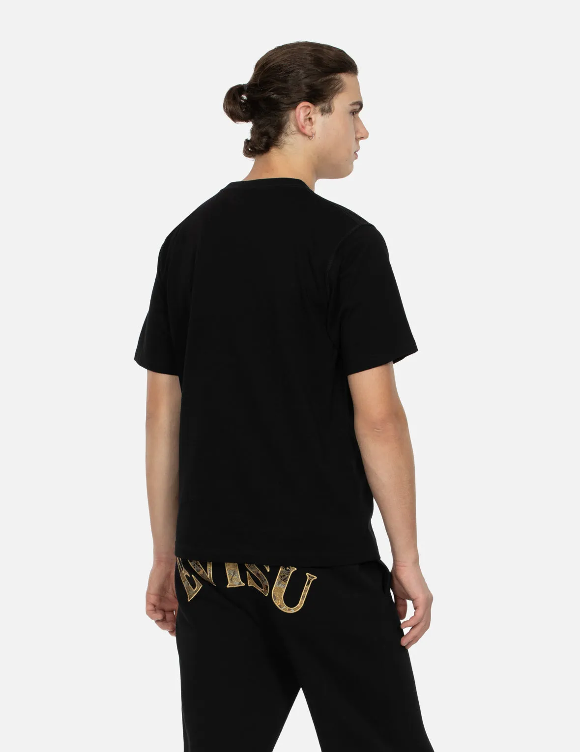 SPRING/ SUMMER COLLECTION 2025 Auspicious Cloud Embroidery Regular Fit T-shirt