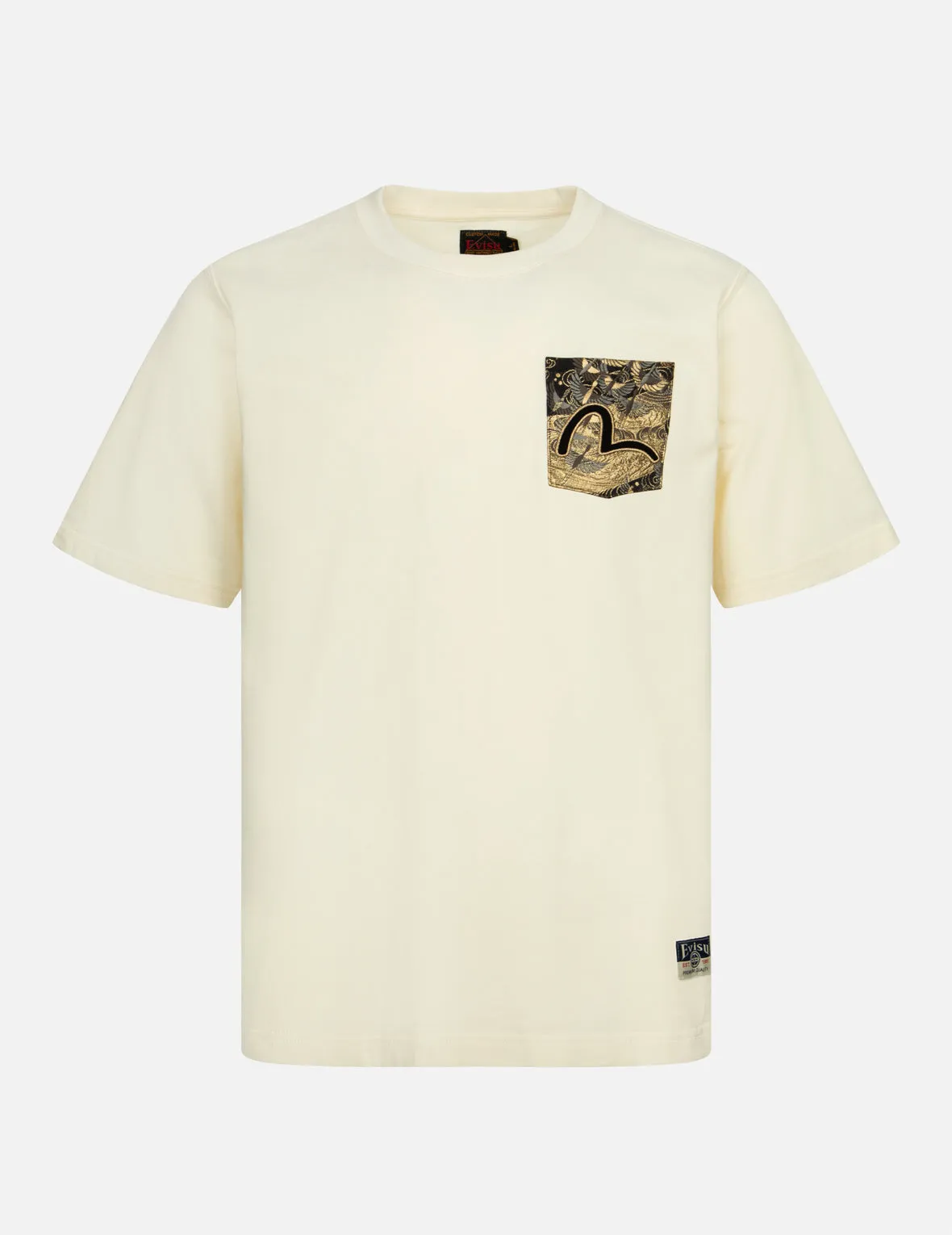 SPRING/ SUMMER COLLECTION 2025 Auspicious Cloud Embroidery Regular Fit T-shirt
