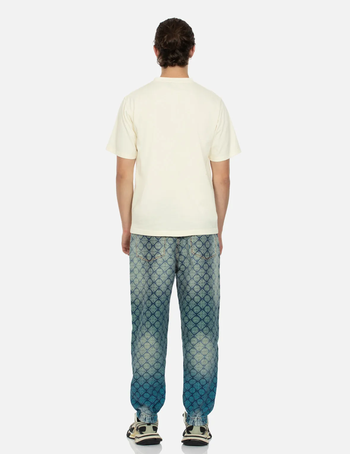 SPRING/ SUMMER COLLECTION 2025 Auspicious Cloud Embroidery Regular Fit T-shirt