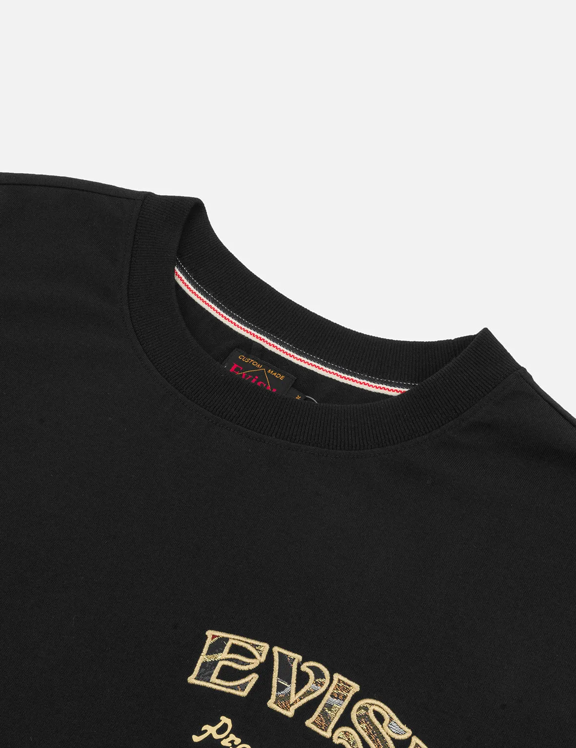 SPRING/ SUMMER COLLECTION 2025 Brocade logo and Kamon Appliqué Relax Fit T-shirt