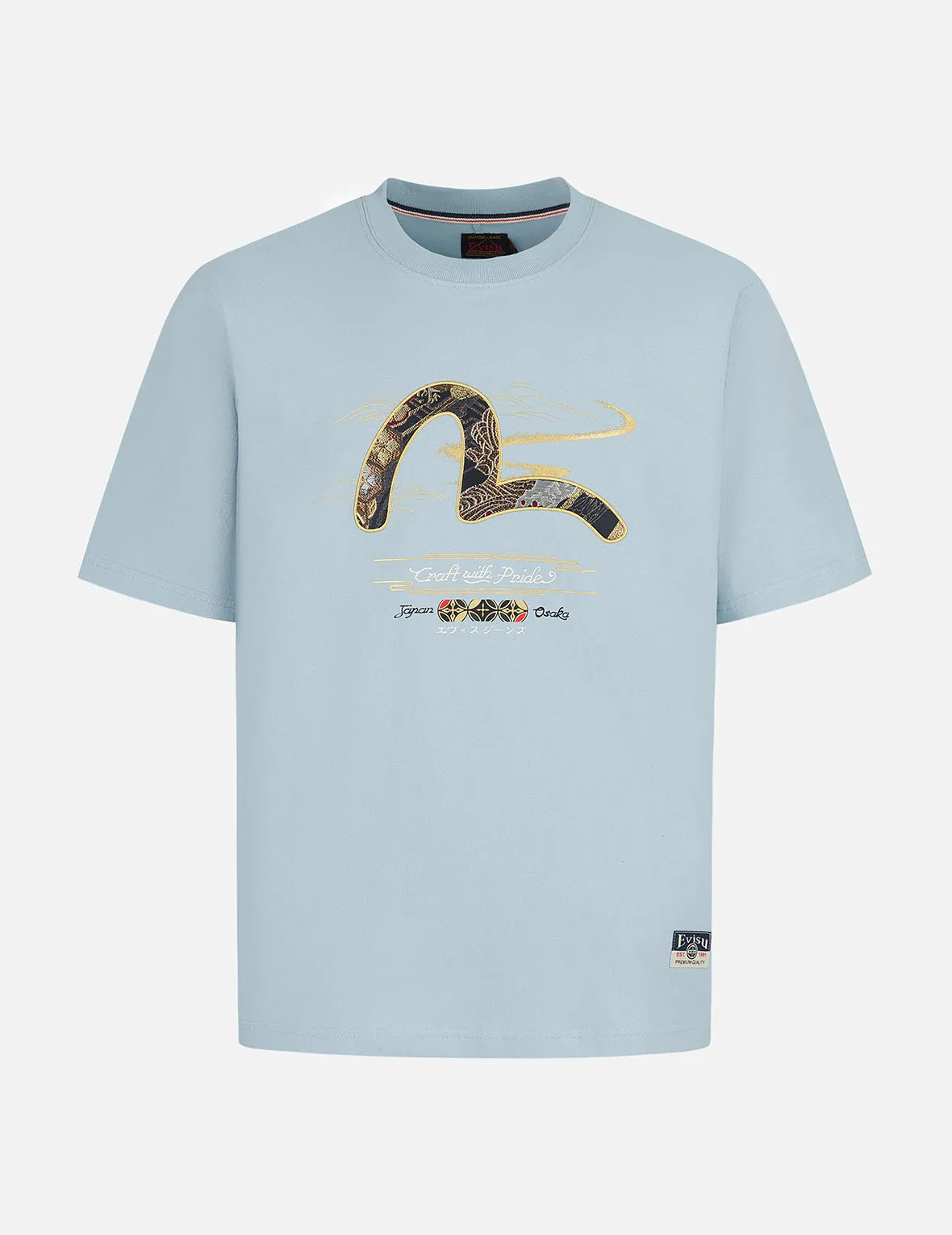 SPRING/ SUMMER COLLECTION 2025 Brocade Seagull Appliqué Regular Fit T-shirt