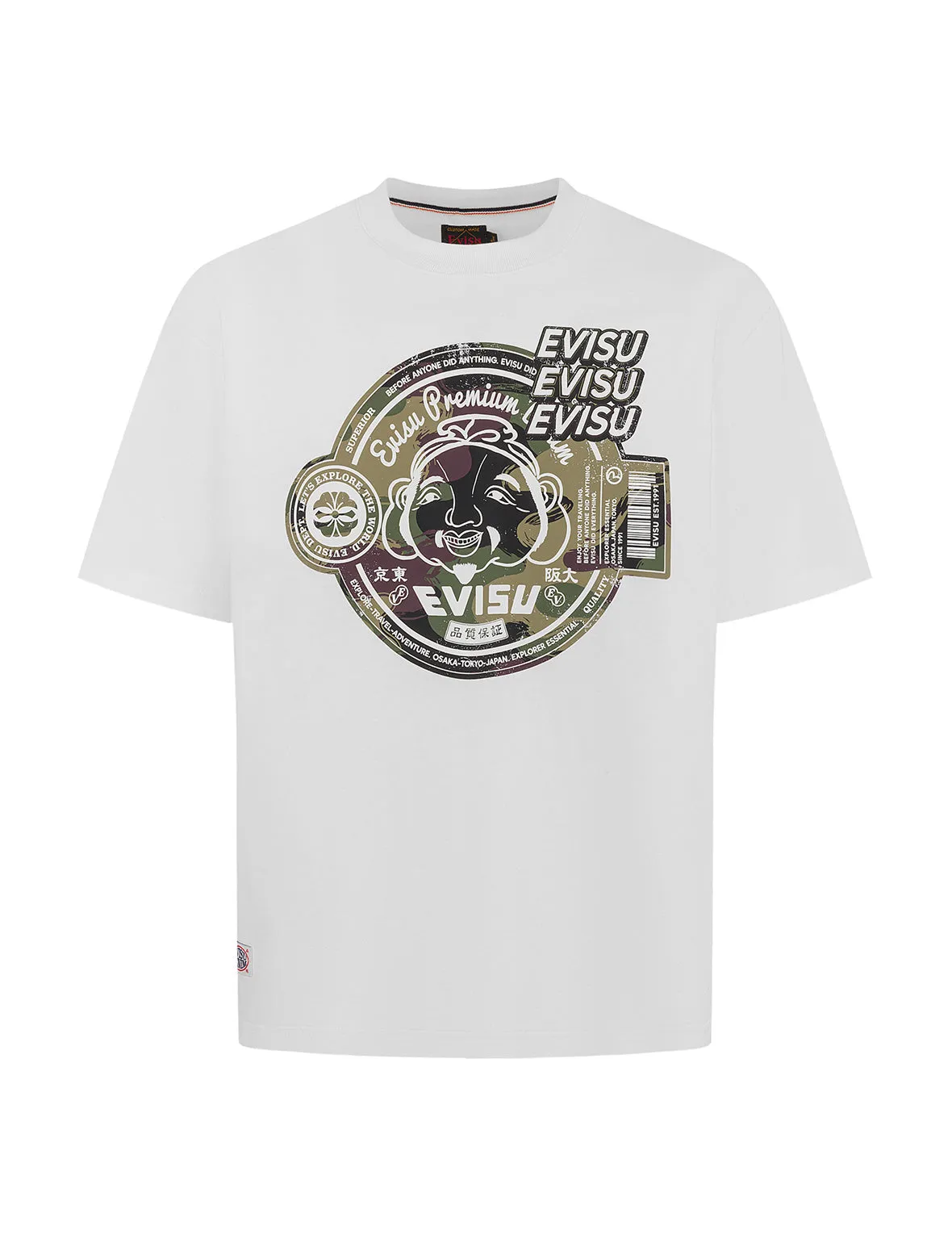 SPRING/ SUMMER COLLECTION 2025 Camouflage Godhead Print Relax Fit T-Shirt