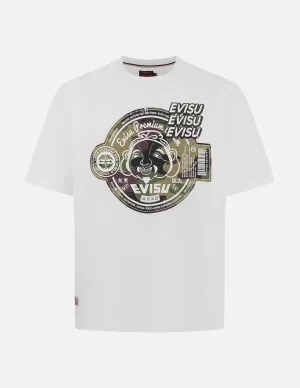 SPRING/ SUMMER COLLECTION 2025 Camouflage Godhead Print Relax Fit T-Shirt