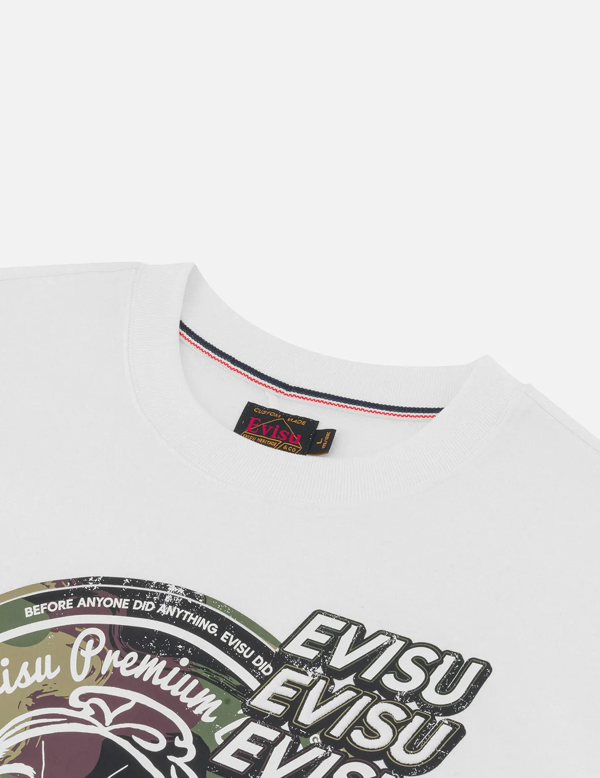 SPRING/ SUMMER COLLECTION 2025 Camouflage Godhead Print Relax Fit T-Shirt