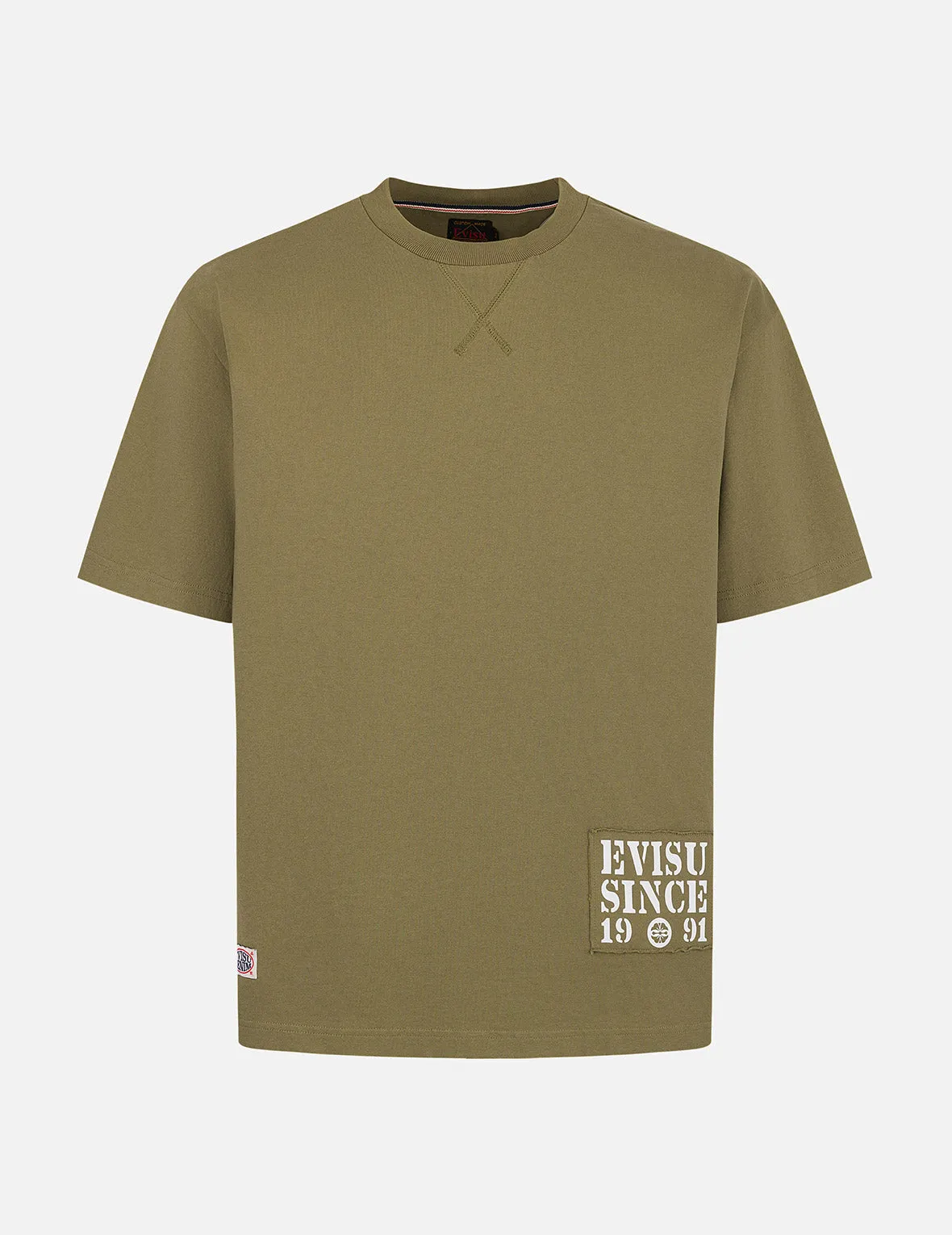 SPRING/ SUMMER COLLECTION 2025 Daicock Stitched Embroidery Relax Fit T-shirt