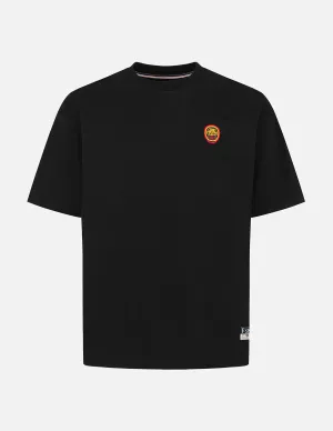 SPRING/ SUMMER COLLECTION 2025 Daruma and Logo Embroidery Relax Fit T-shirt