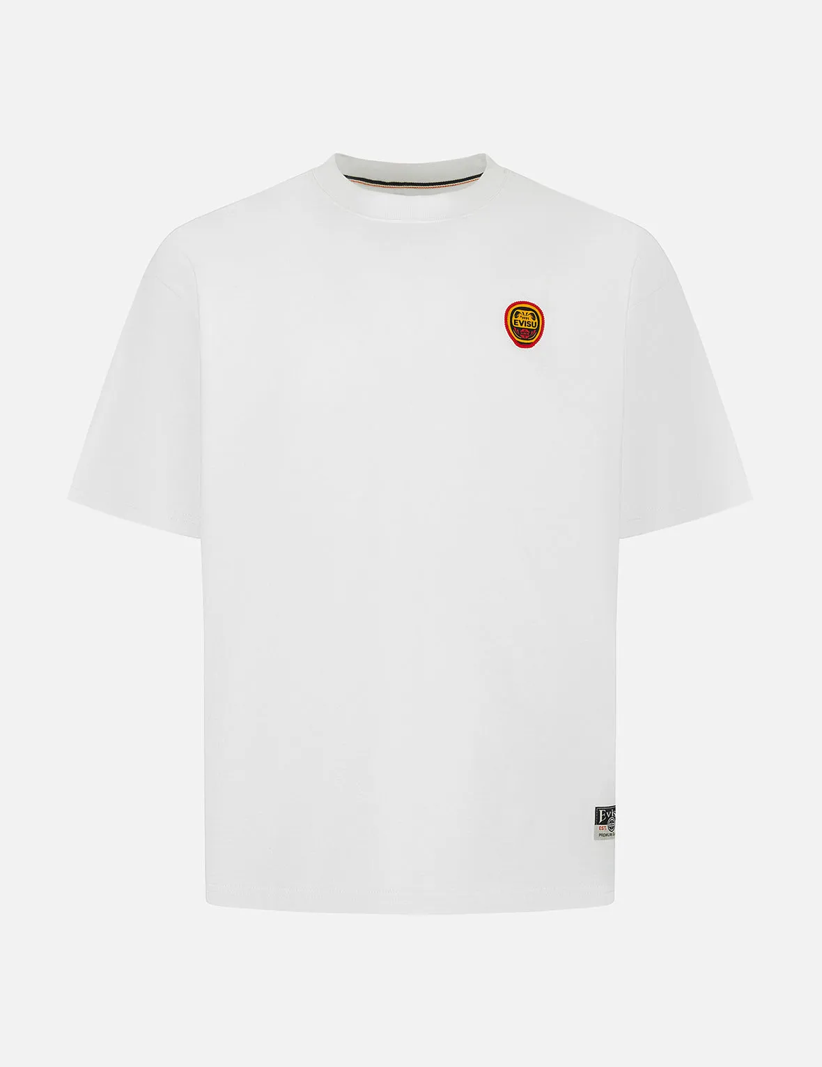 SPRING/ SUMMER COLLECTION 2025 Daruma and Logo Embroidery Relax Fit T-shirt