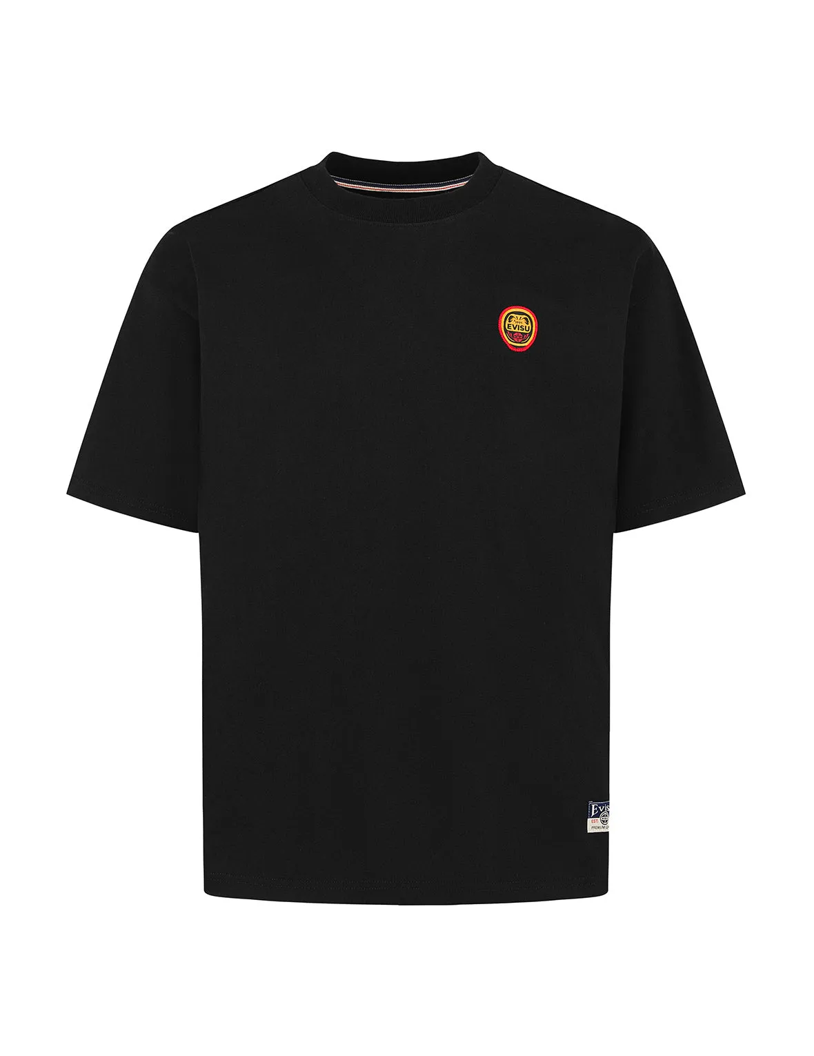 SPRING/ SUMMER COLLECTION 2025 Daruma and Logo Embroidery Relax Fit T-shirt