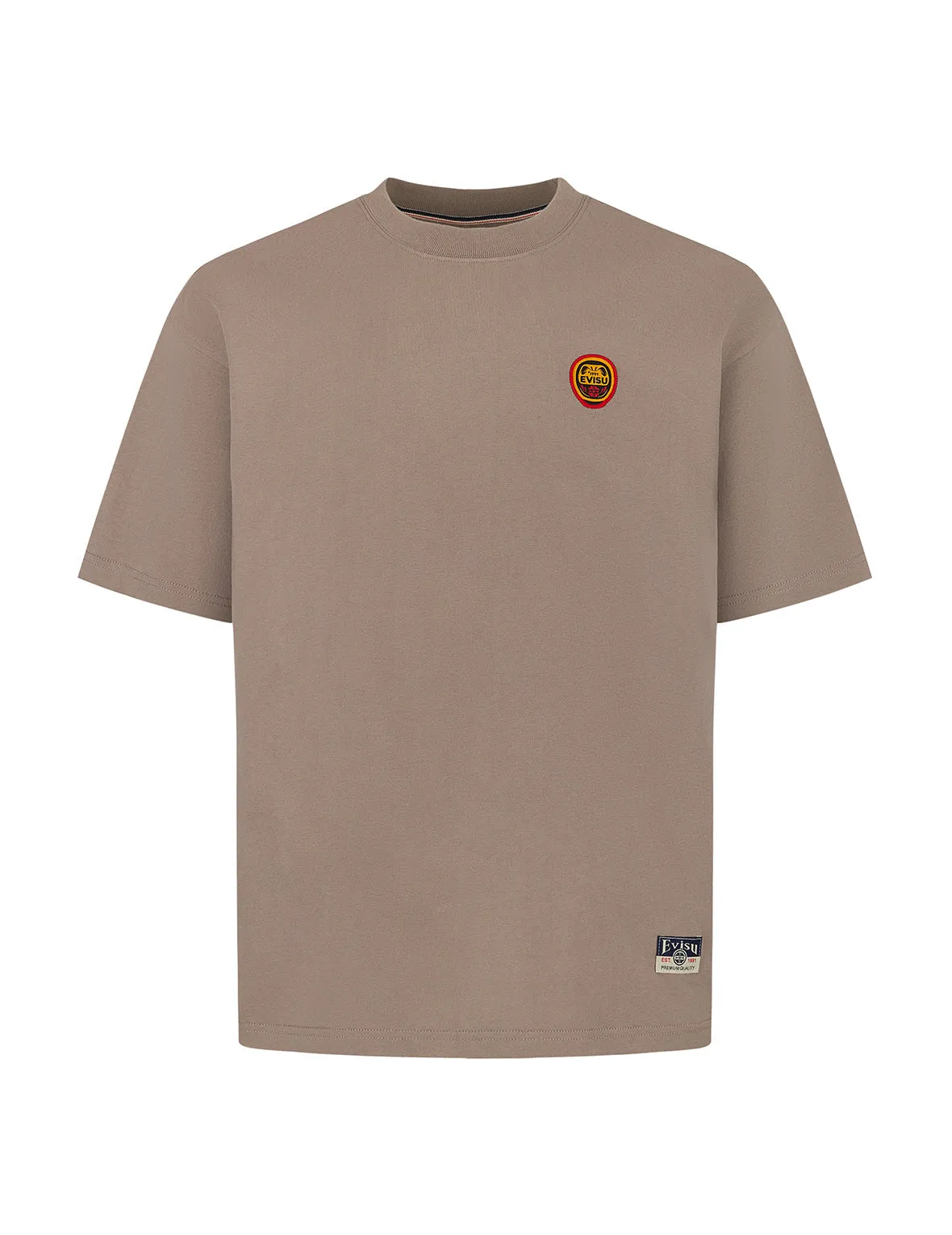 SPRING/ SUMMER COLLECTION 2025 Daruma and Logo Embroidery Relax Fit T-shirt