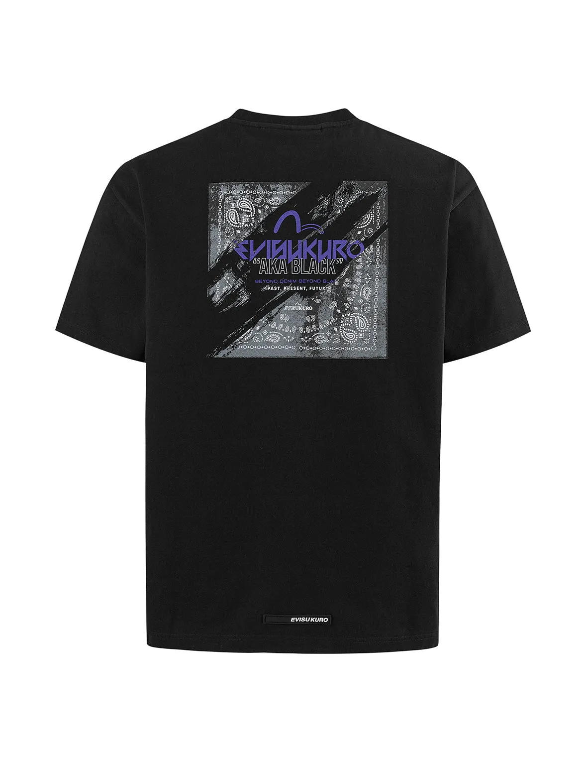 SPRING/ SUMMER COLLECTION 2025 Deconstructed Paisley Print Regular Fit T-shirt
