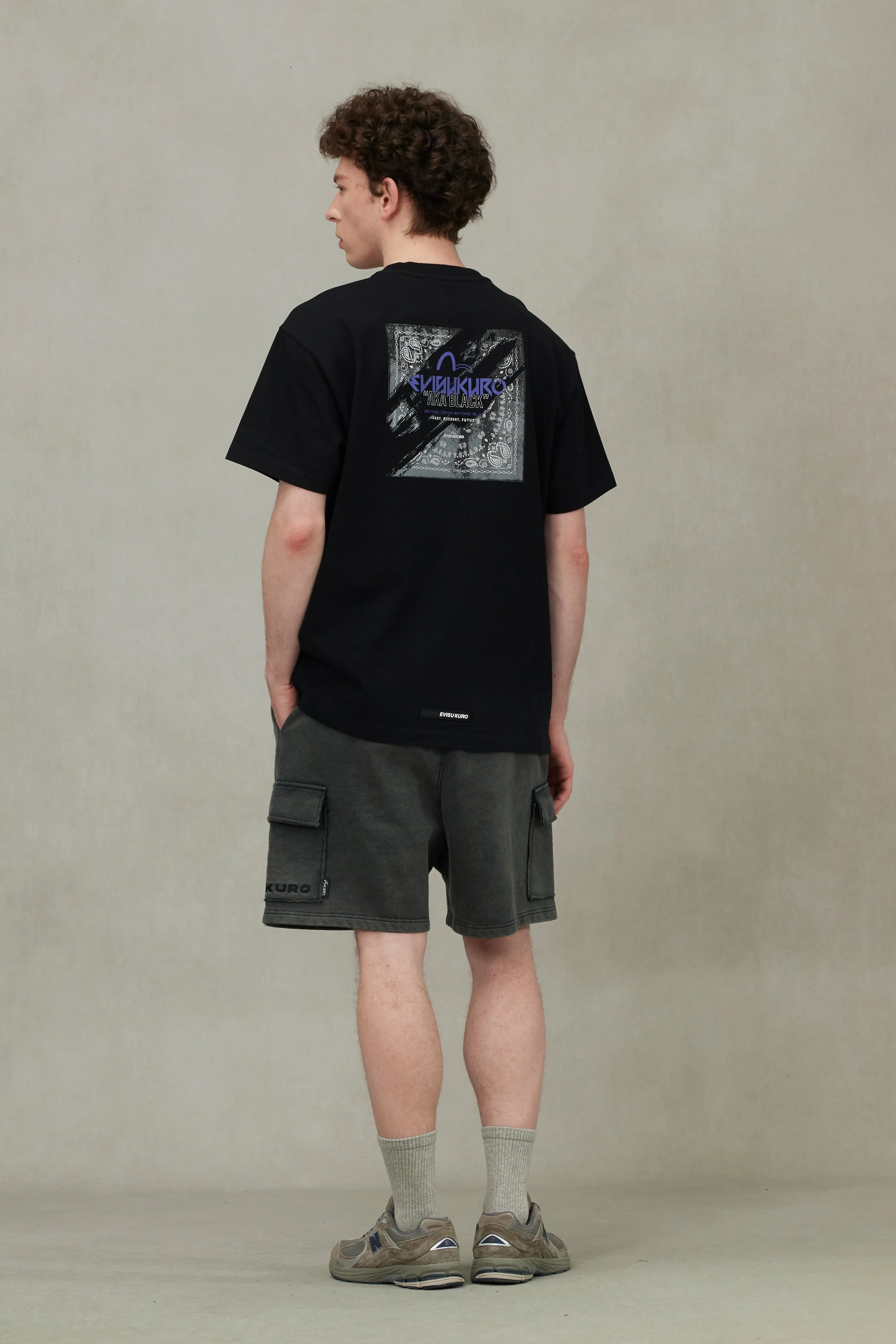 SPRING/ SUMMER COLLECTION 2025 Deconstructed Paisley Print Regular Fit T-shirt