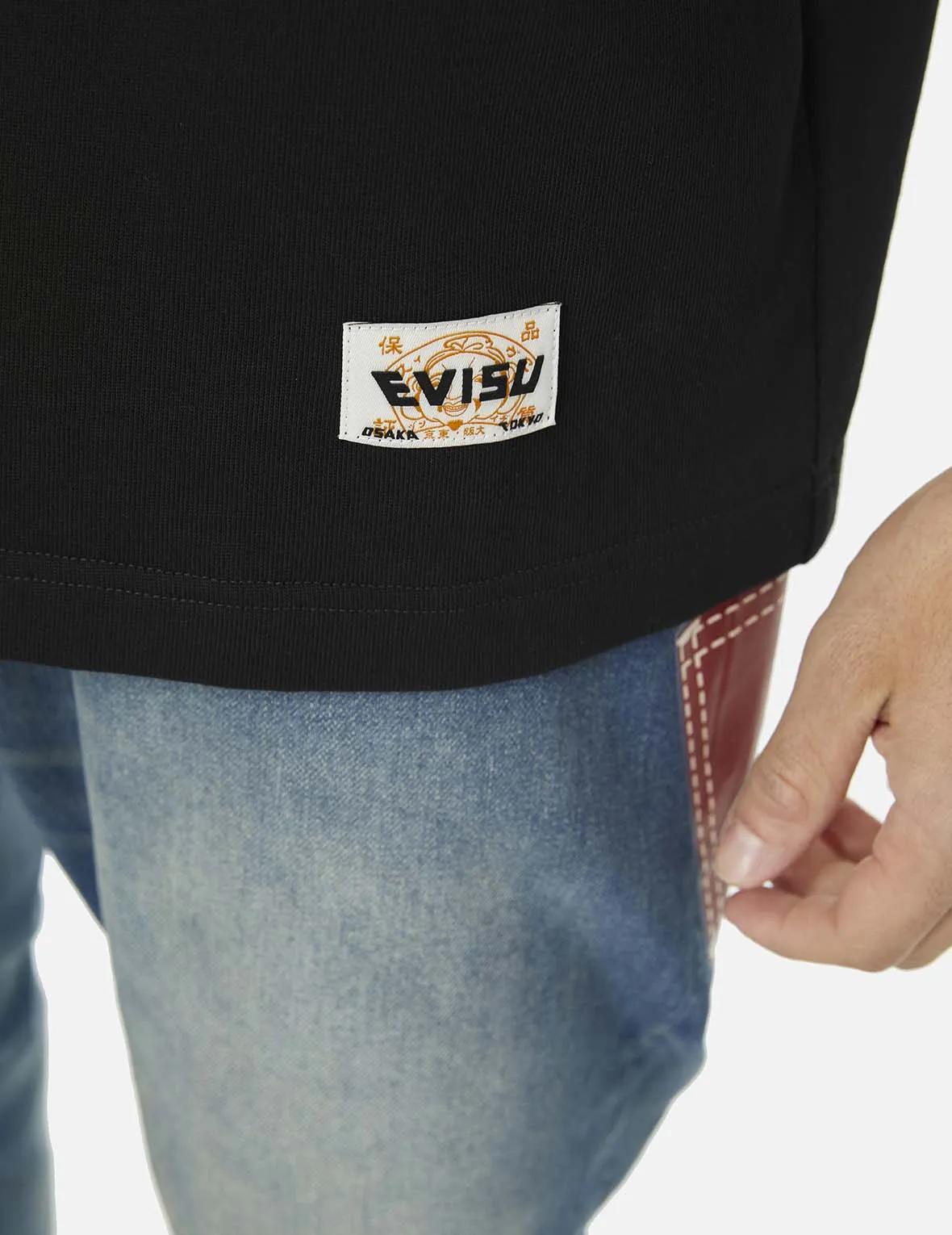 SPRING/ SUMMER COLLECTION 2025 Ebisu Poster Appliqué and Seagull Embroidery T-Shirt
