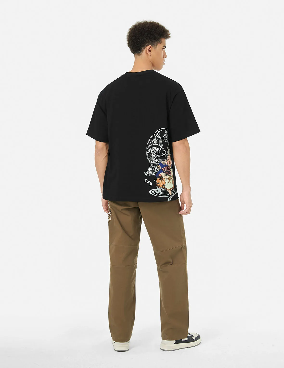 SPRING/ SUMMER COLLECTION 2025 Ebisu Print Relax Fit T-Shirt