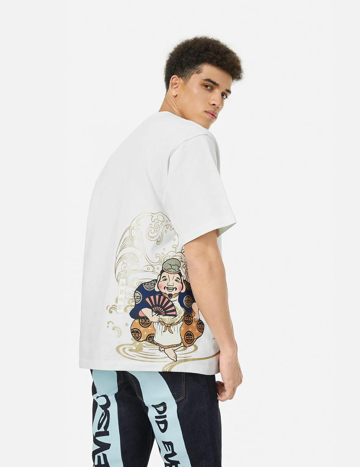 SPRING/ SUMMER COLLECTION 2025 Ebisu Print Relax Fit T-Shirt