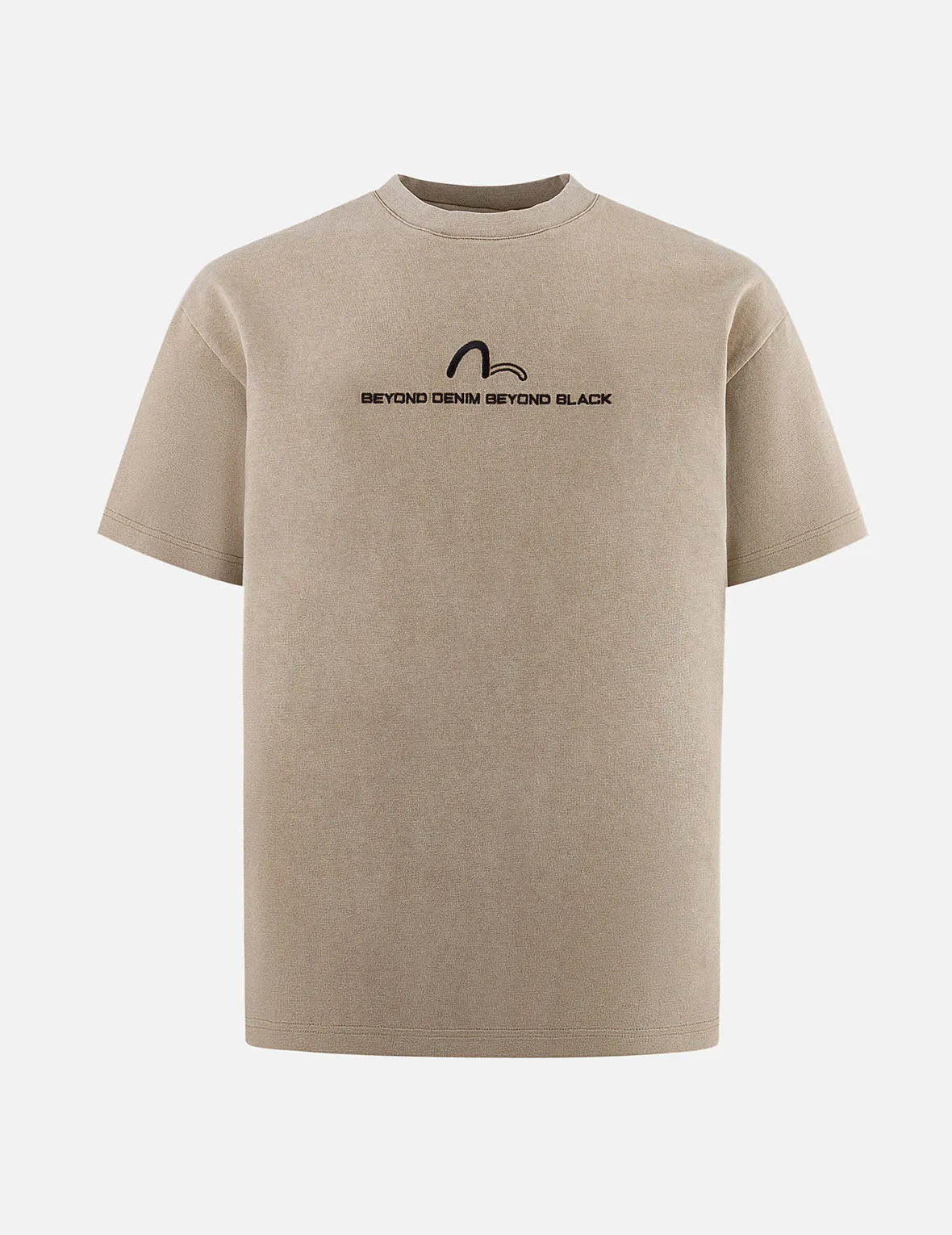 SPRING/ SUMMER COLLECTION 2025 EVISUKURO Embroidery Washed Relax Fit T-shirt
