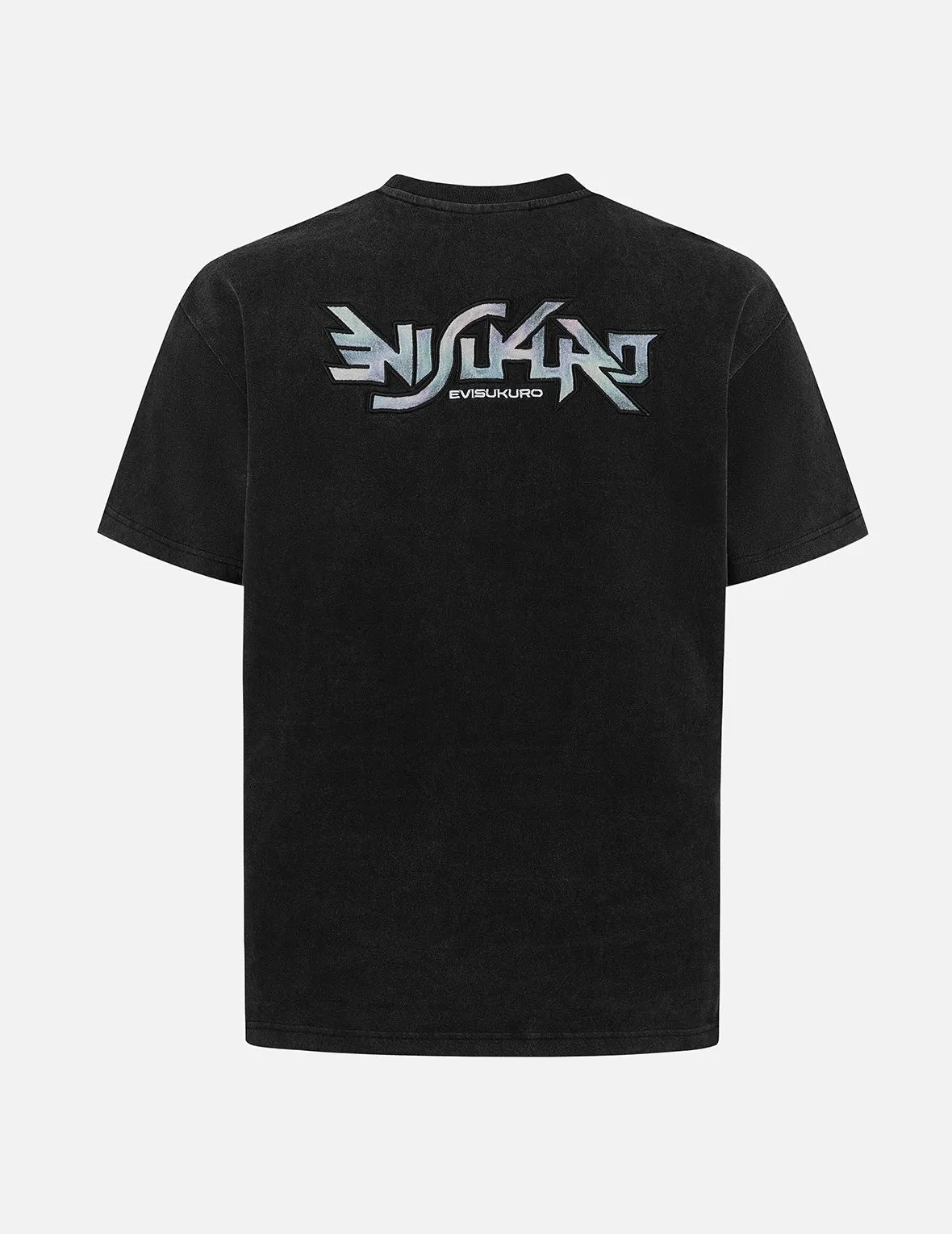 SPRING/ SUMMER COLLECTION 2025 EVISUKURO Embroidery Washed Relax Fit T-shirt