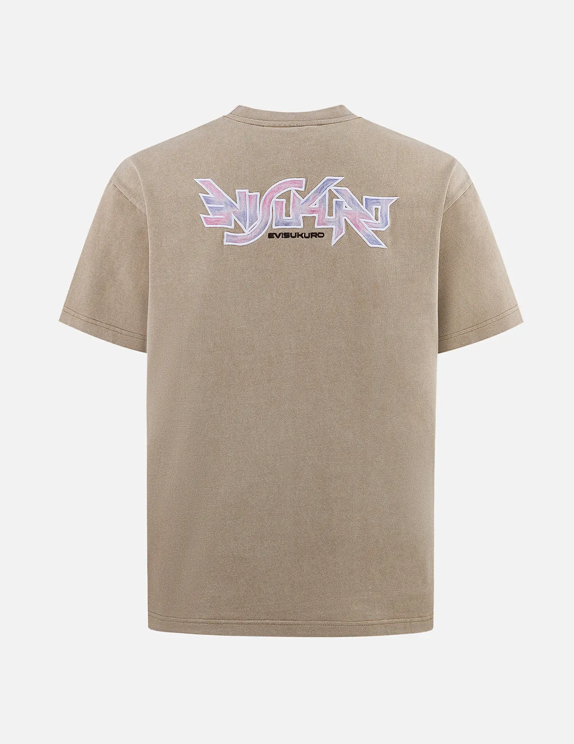 SPRING/ SUMMER COLLECTION 2025 EVISUKURO Embroidery Washed Relax Fit T-shirt