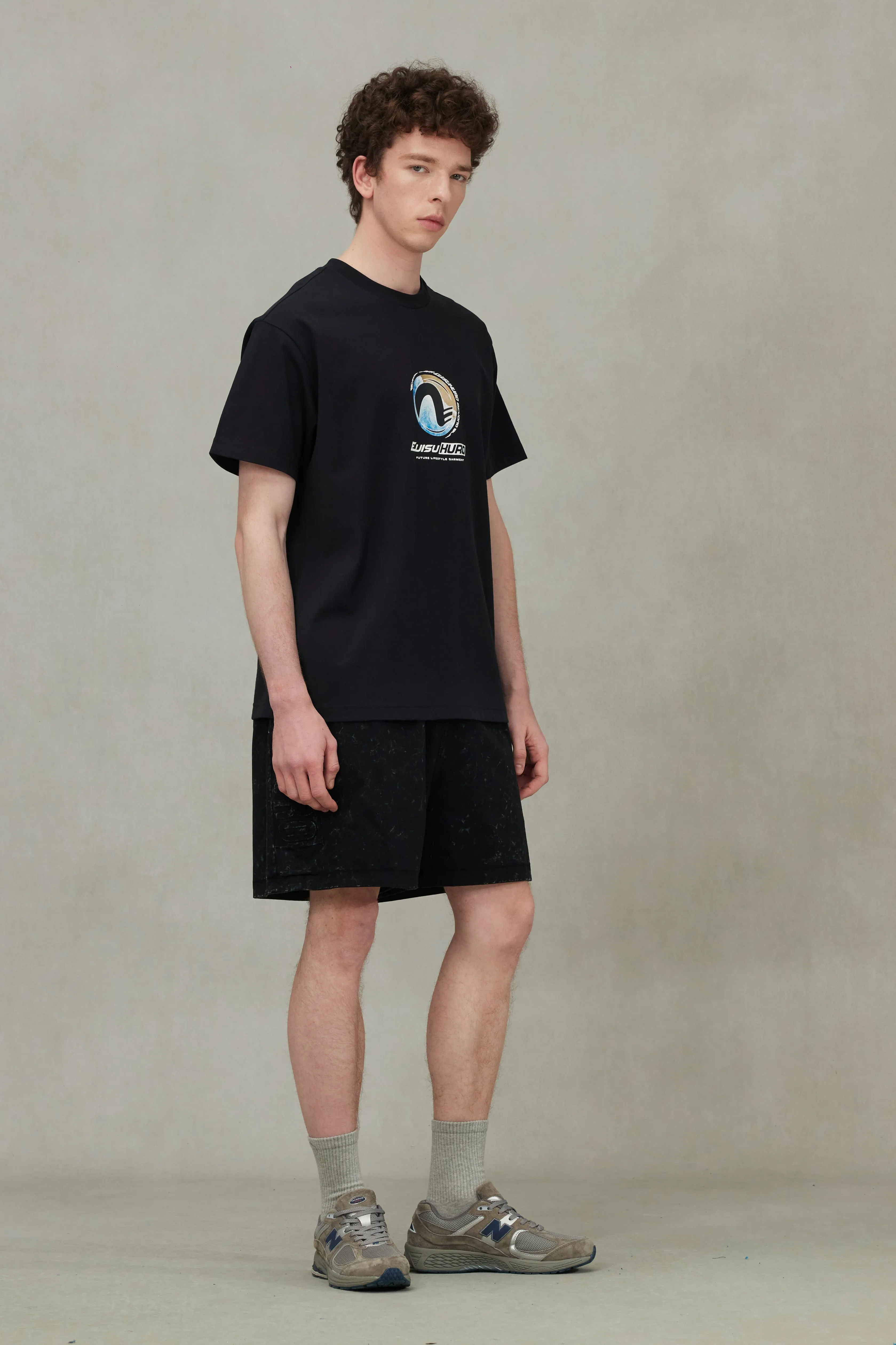 SPRING/ SUMMER COLLECTION 2025 EVISUKURO Motifs Print Regular Fit T-shirt