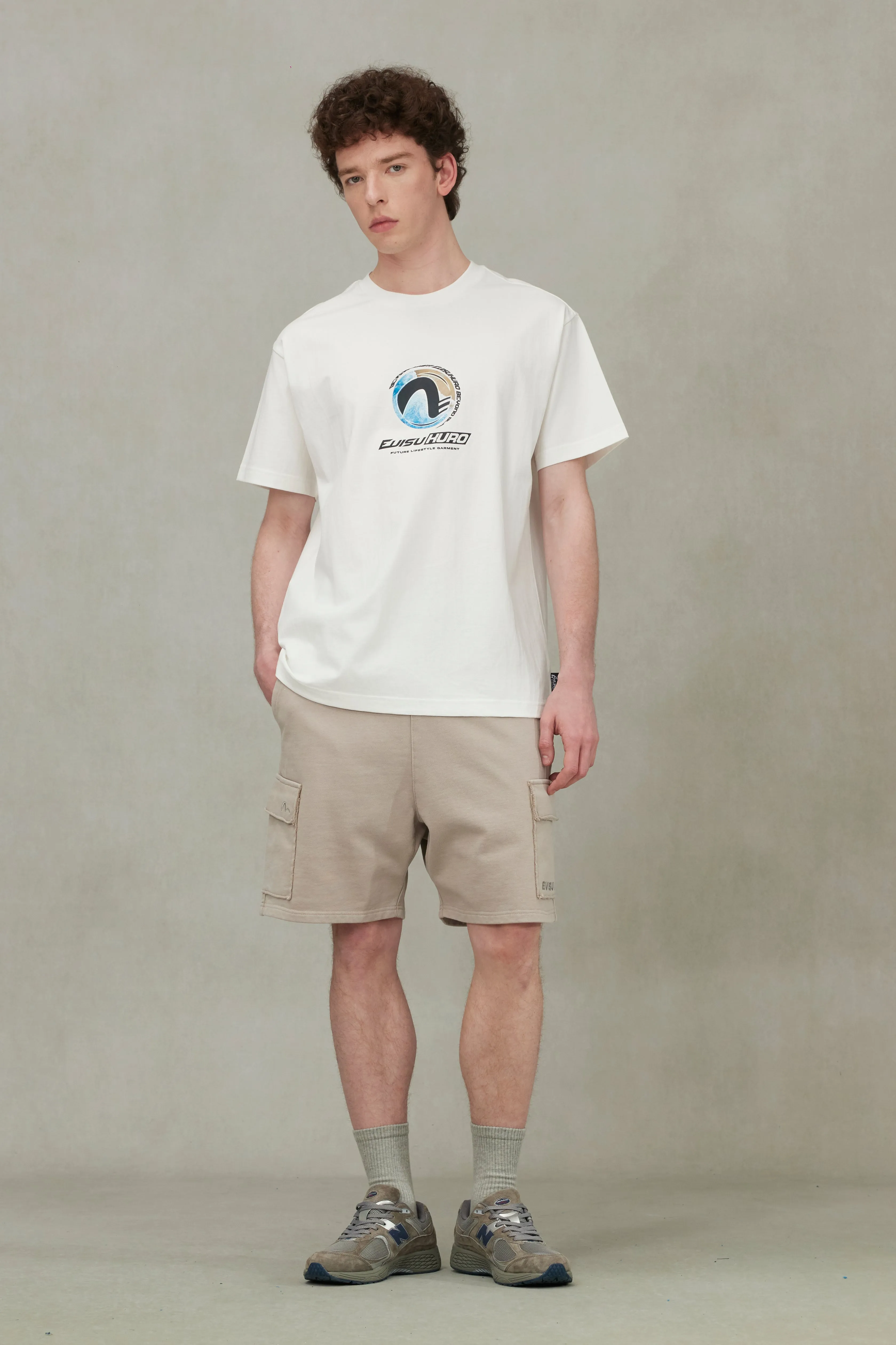 SPRING/ SUMMER COLLECTION 2025 EVISUKURO Motifs Print Regular Fit T-shirt