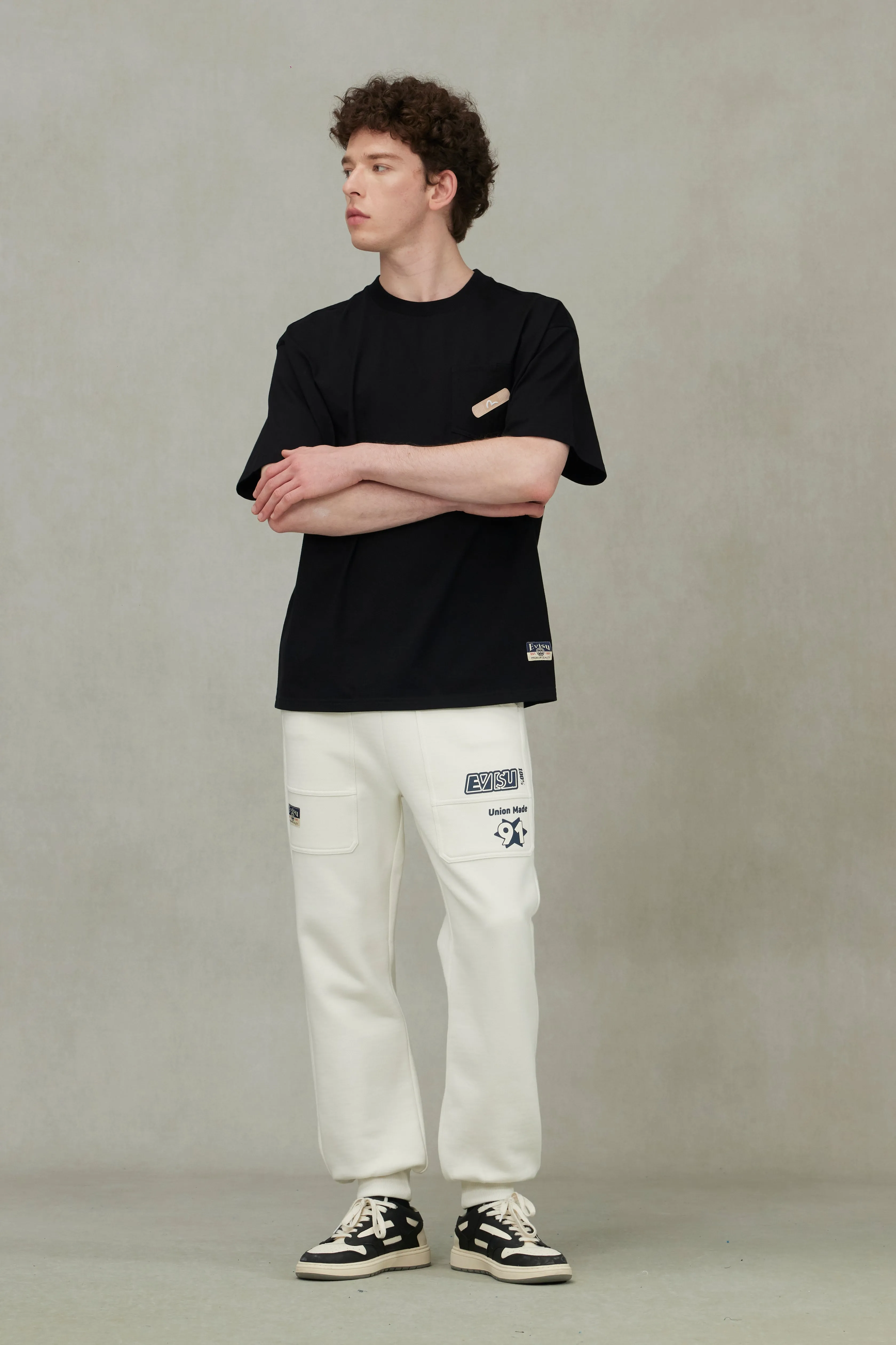 SPRING/ SUMMER COLLECTION 2025 Godhead and Daruma Print Loose Fit T-Shirt