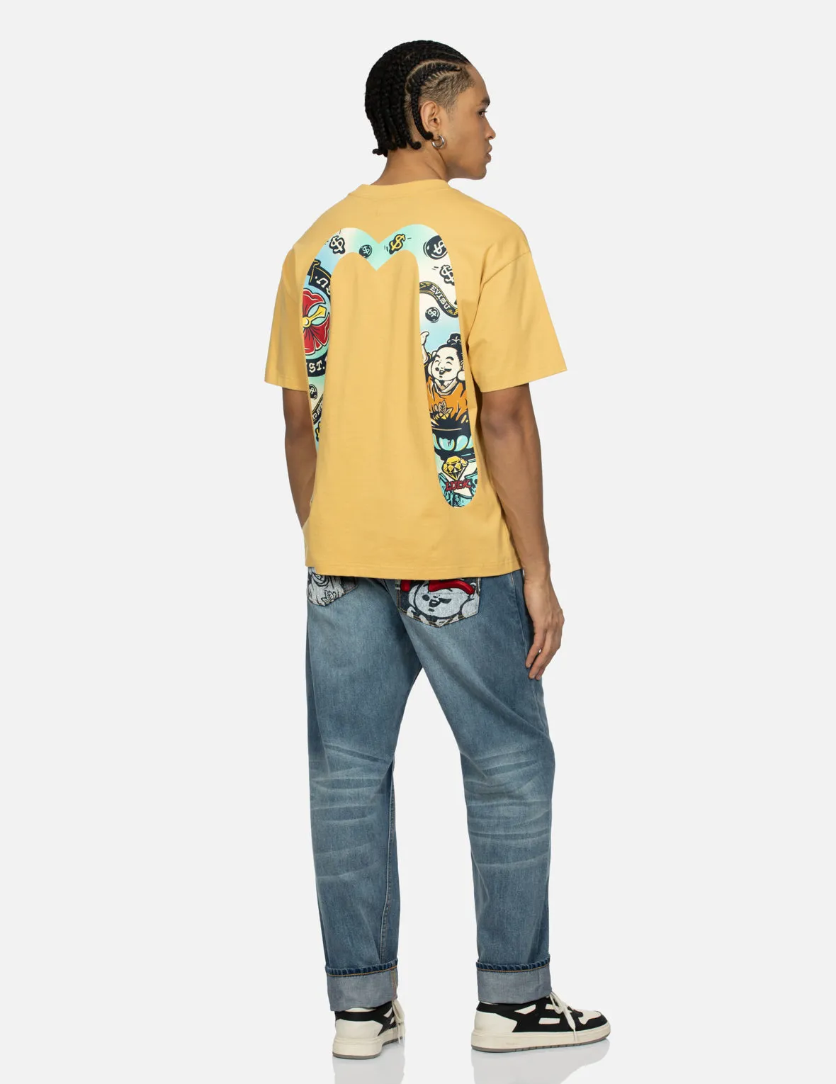 SPRING/ SUMMER COLLECTION 2025 Godhead Daicock Print Relax Fit T-shirt