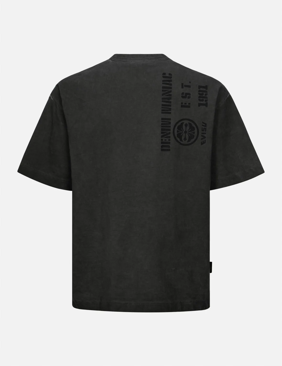 SPRING/ SUMMER COLLECTION 2025 Godhead Embroidery and Kamon Print Loose Fit T-shirt