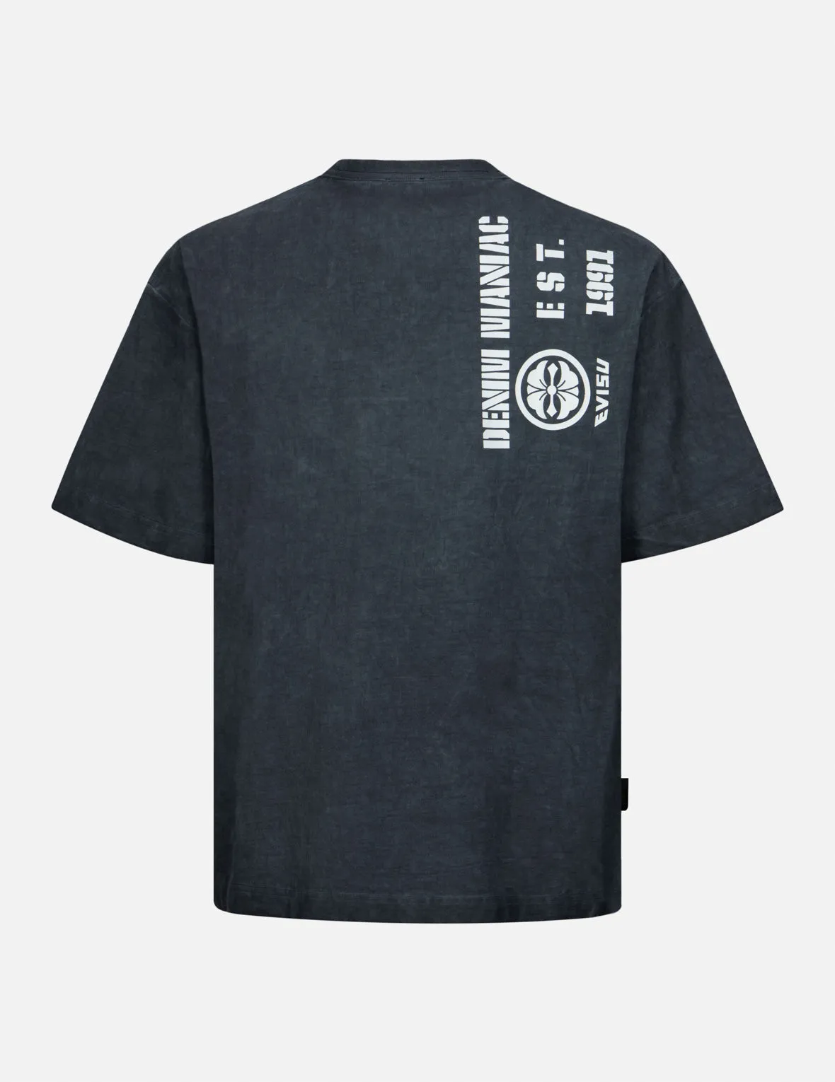 SPRING/ SUMMER COLLECTION 2025 Godhead Embroidery and Kamon Print Loose Fit T-shirt