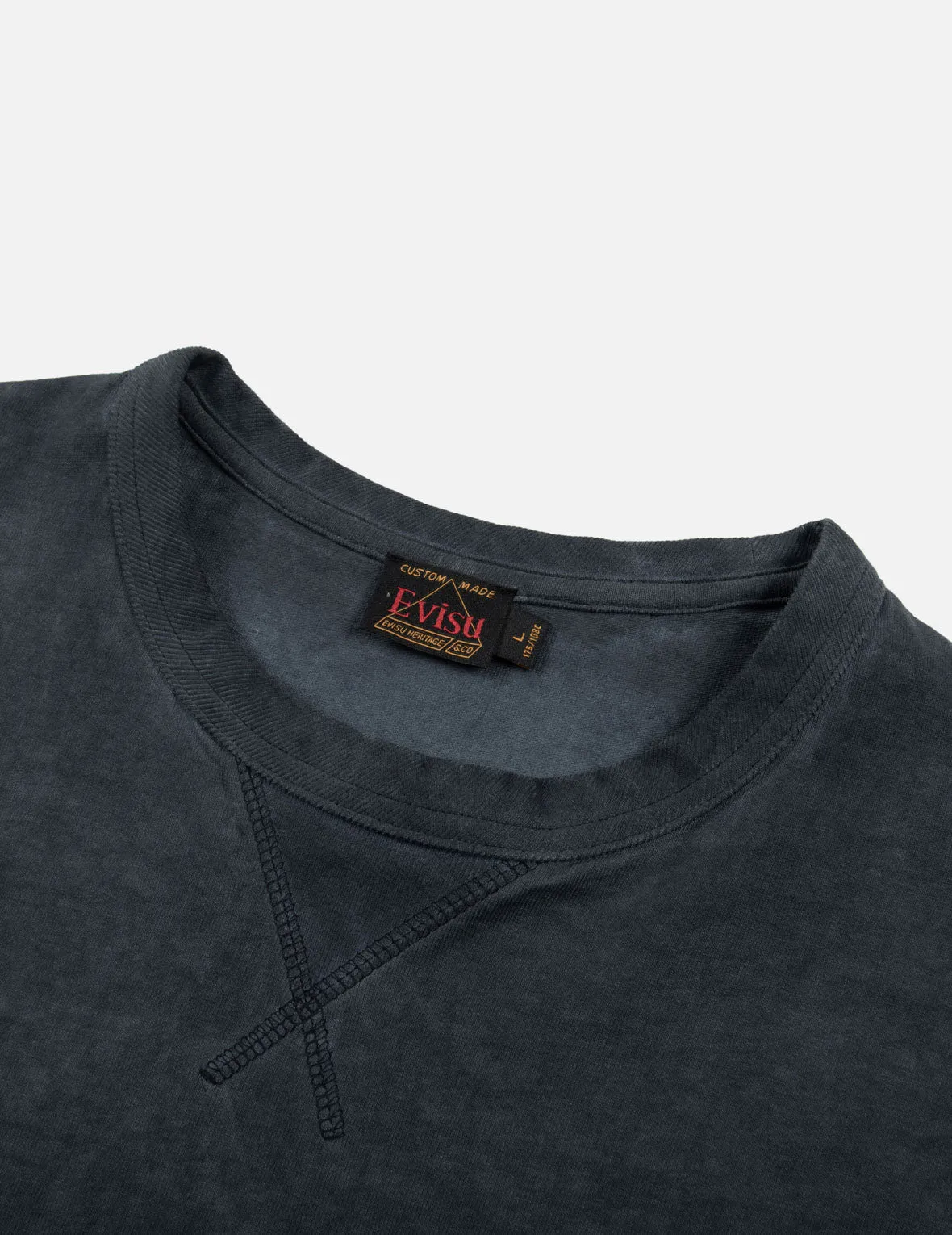 SPRING/ SUMMER COLLECTION 2025 Godhead Embroidery and Kamon Print Loose Fit T-shirt