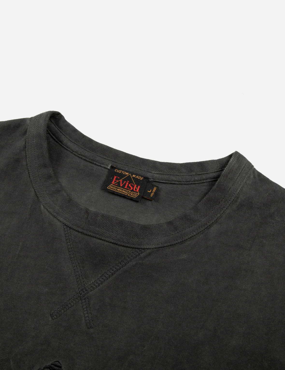 SPRING/ SUMMER COLLECTION 2025 Godhead Embroidery and Kamon Print Loose Fit T-shirt
