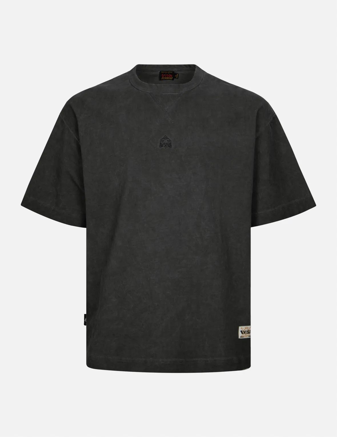 SPRING/ SUMMER COLLECTION 2025 Godhead Embroidery and Kamon Print Loose Fit T-shirt