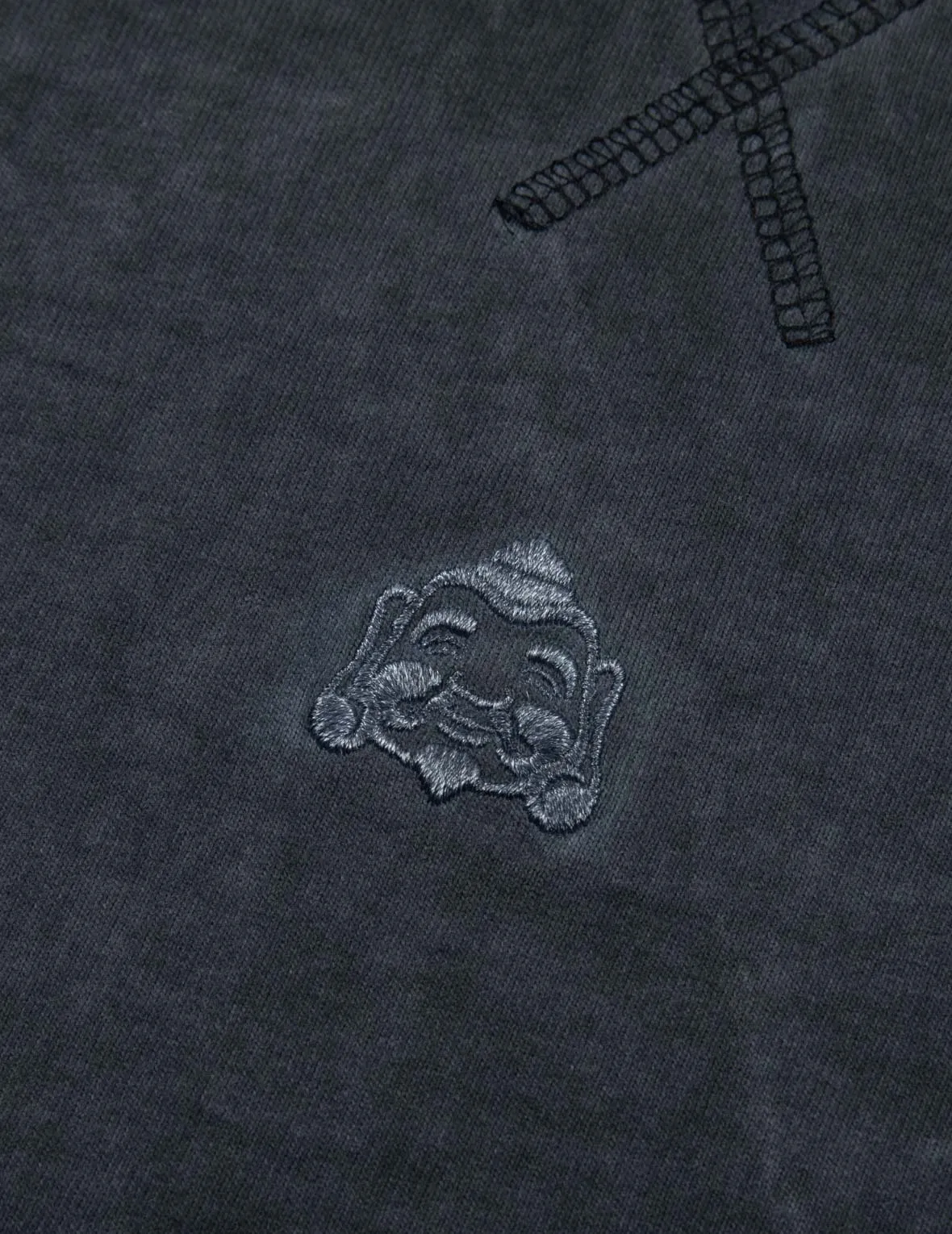 SPRING/ SUMMER COLLECTION 2025 Godhead Embroidery and Kamon Print Loose Fit T-shirt