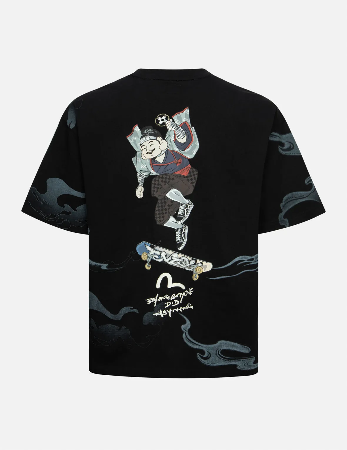 SPRING/ SUMMER COLLECTION 2025 Godhead Ninja Print Loose Fit T-shirt