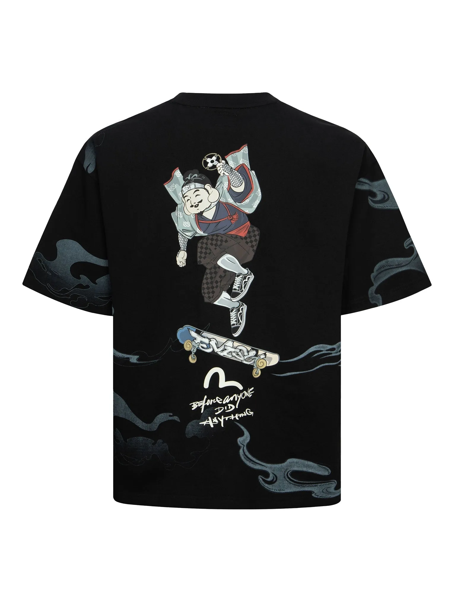 SPRING/ SUMMER COLLECTION 2025 Godhead Ninja Print Loose Fit T-shirt