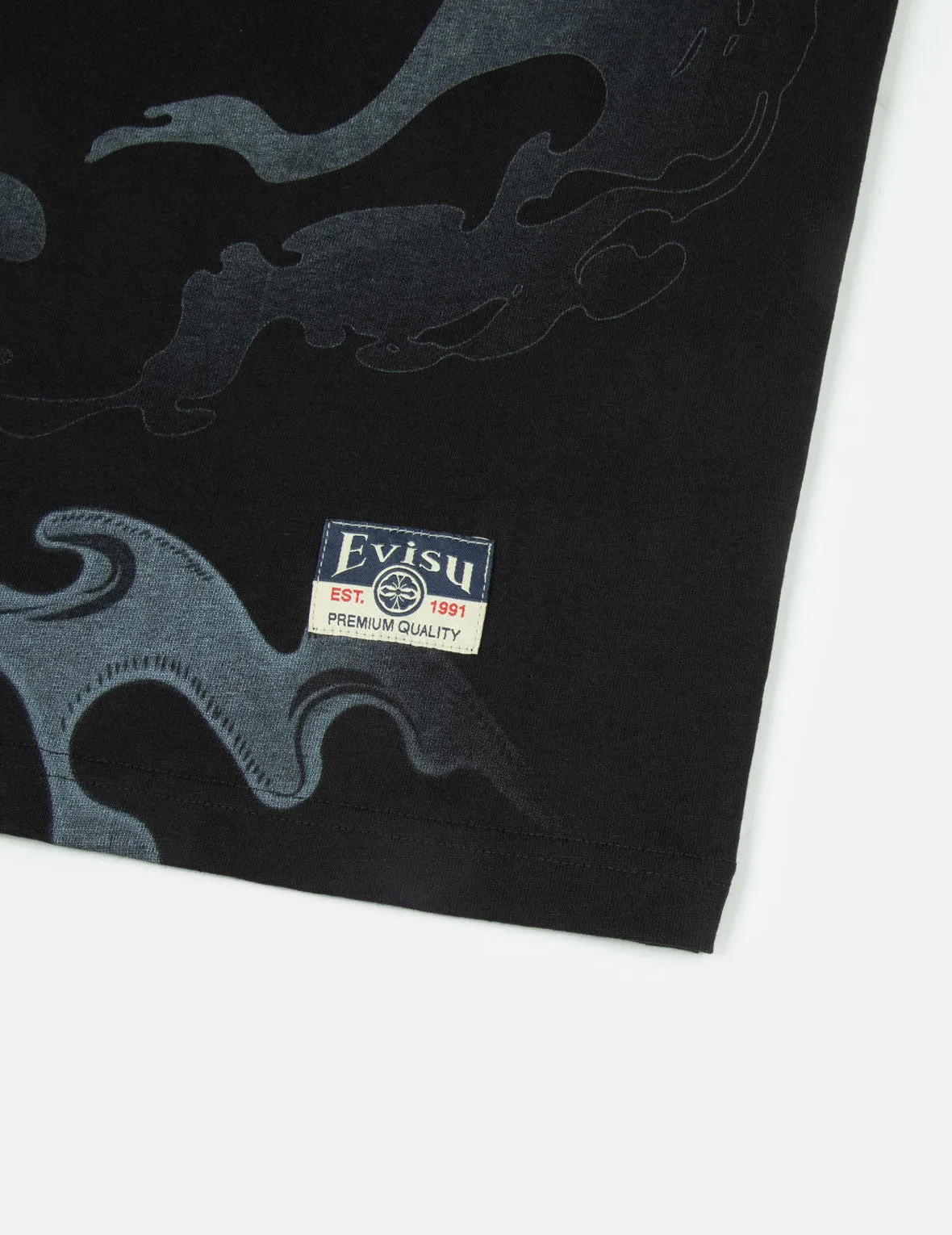 SPRING/ SUMMER COLLECTION 2025 Godhead Ninja Print Loose Fit T-shirt