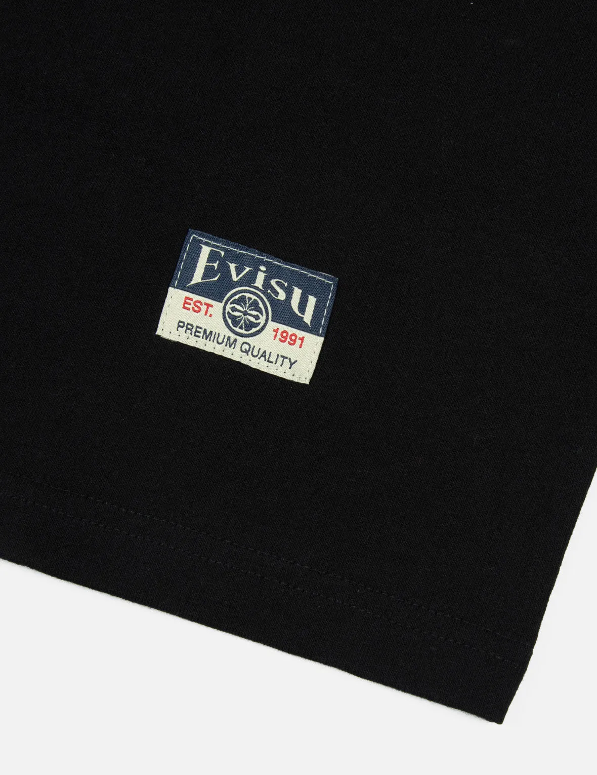 SPRING/ SUMMER COLLECTION 2025 Godhead Print and Seagull Embroidery Loose Fit T-shirt