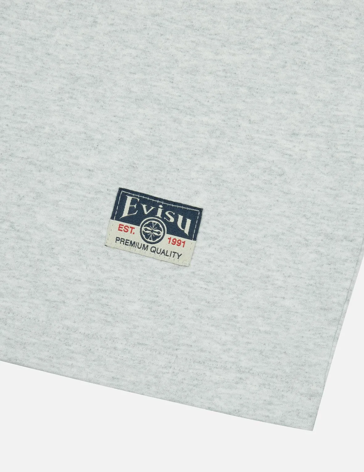 SPRING/ SUMMER COLLECTION 2025 Godhead Print and Seagull Embroidery Loose Fit T-shirt