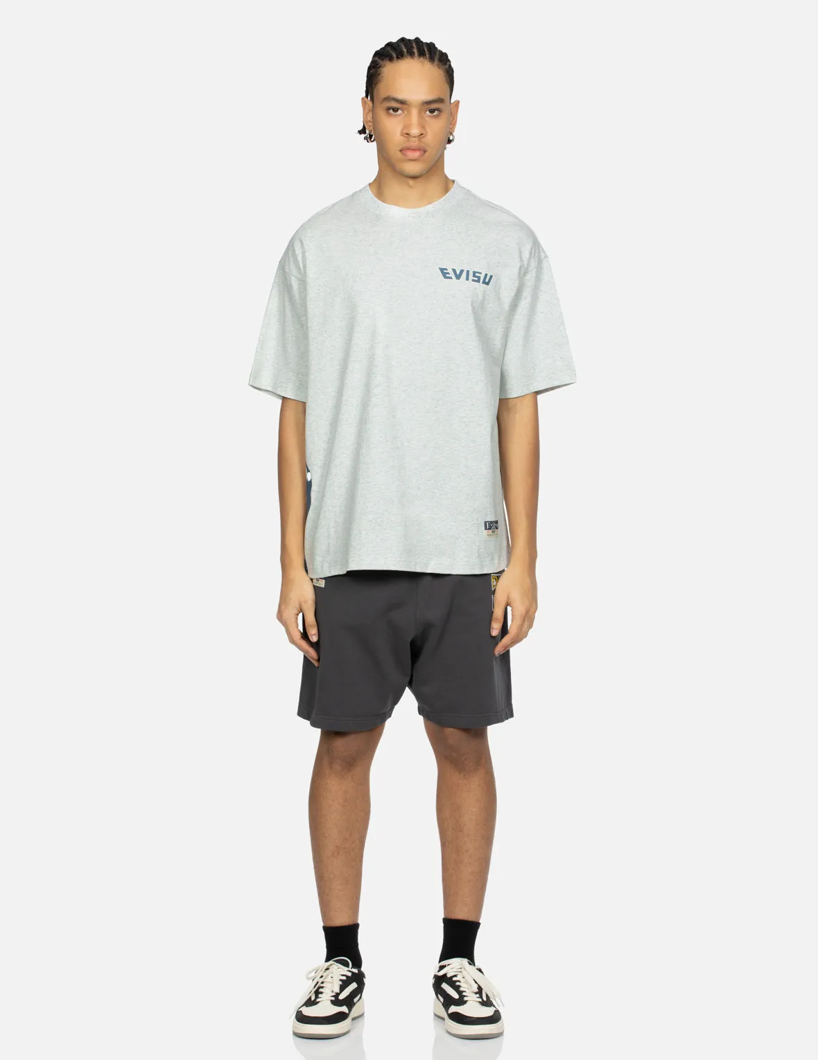 SPRING/ SUMMER COLLECTION 2025 Godhead Print and Seagull Embroidery Loose Fit T-shirt