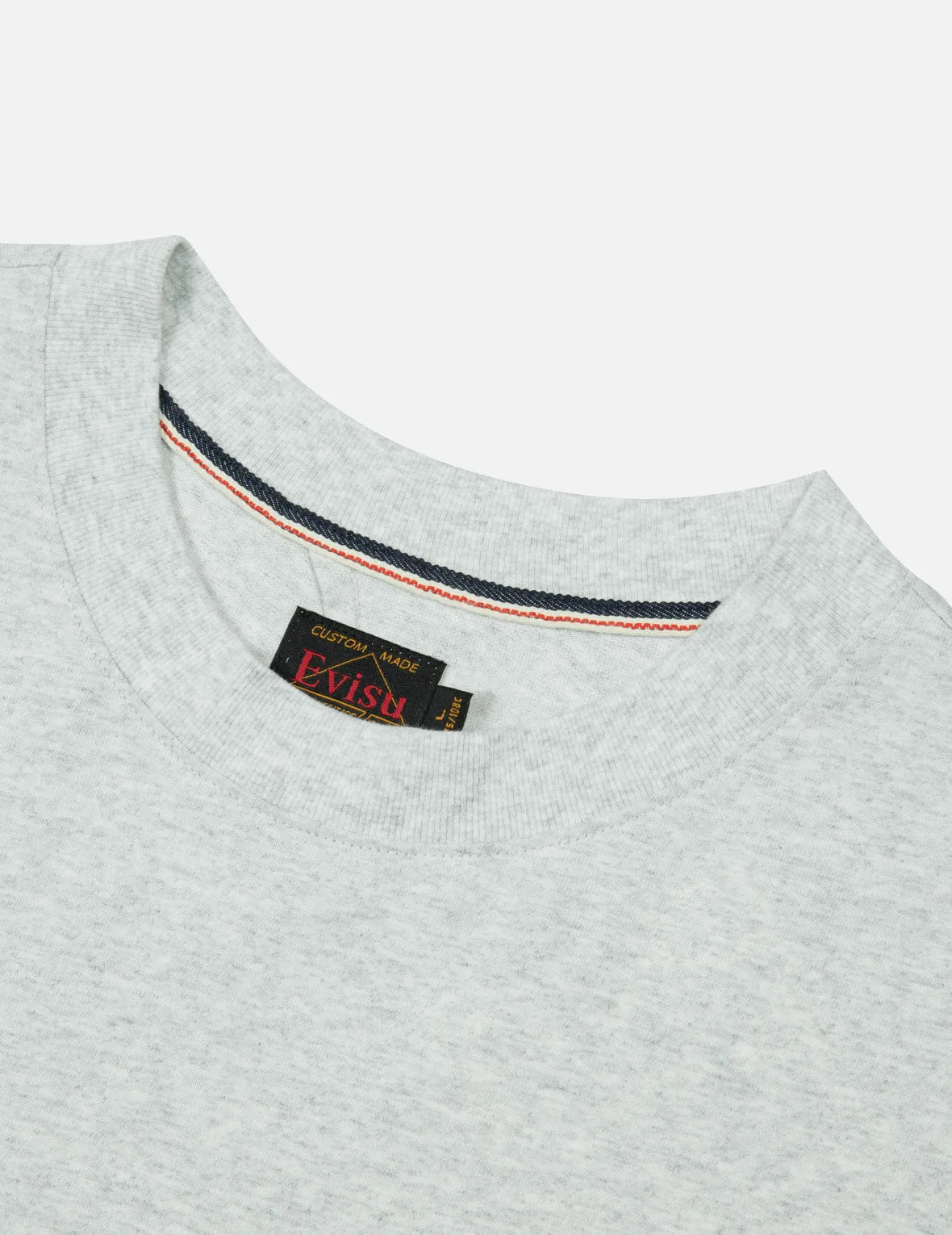 SPRING/ SUMMER COLLECTION 2025 Godhead Print and Seagull Embroidery Loose Fit T-shirt